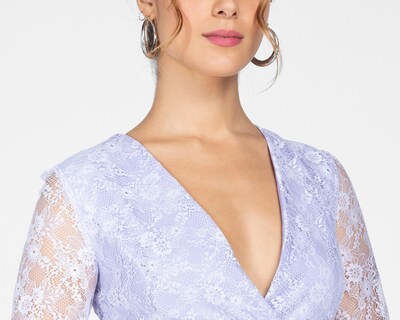 Foto 5 | Vestido Sahara Formal Midi de Encaje
