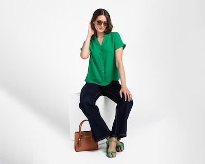 Foto 2 | Blusa de Manga Corta Sahara para Mujer