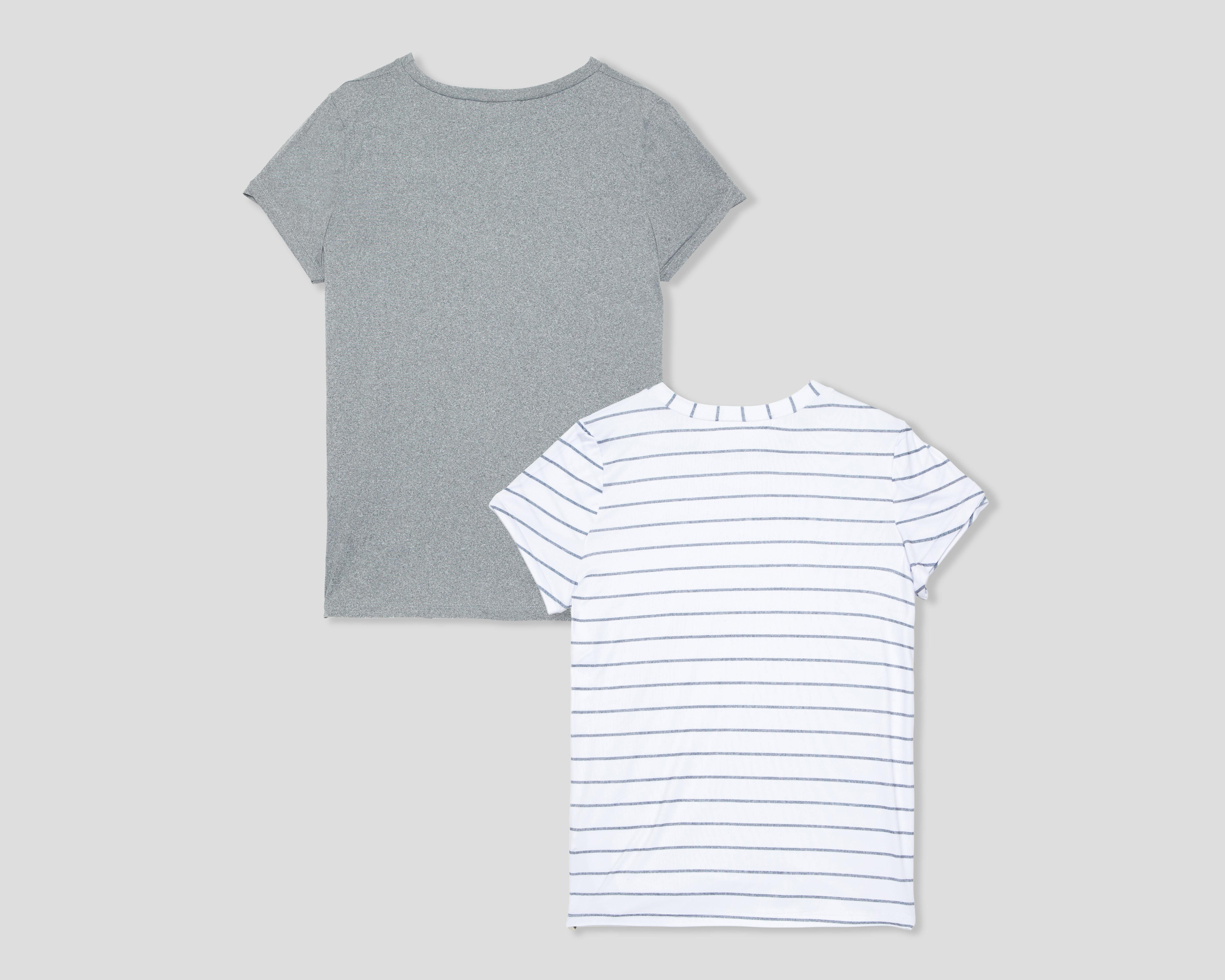 Foto 3 pulgar | Playera de Maternidad Manga Corta Mamá Bella 2 Piezas