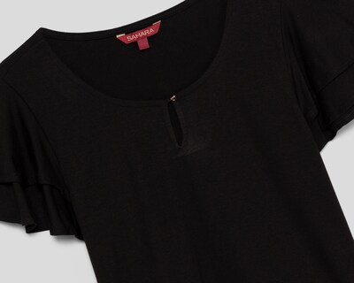 Foto 3 | Playera Negra Sahara para Mujer