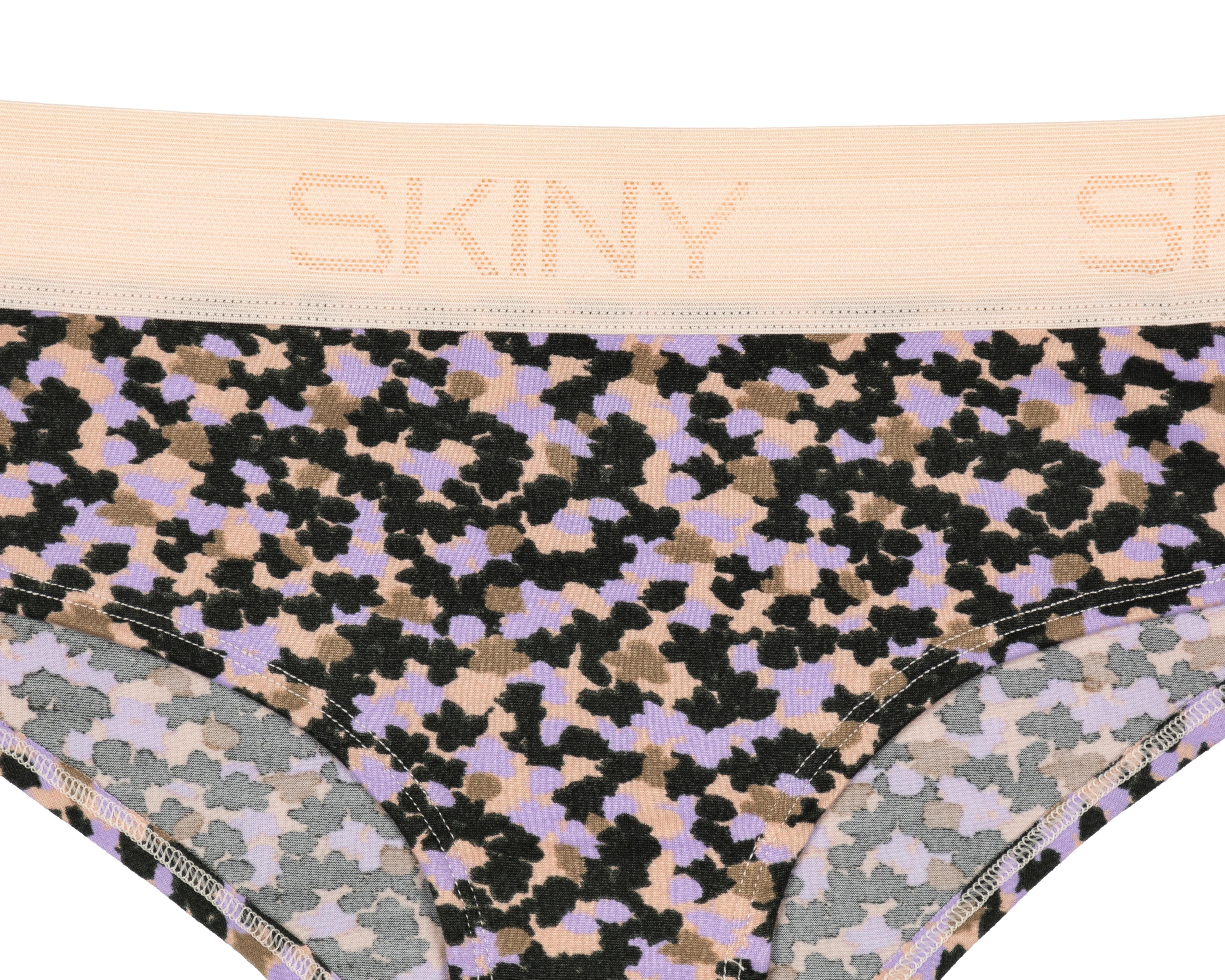Foto 4 pulgar | Bikini Estampado Skiny para Mujer