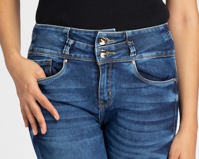 Foto 4 | Jeans Skinny Furor Cartagena para Mujeres