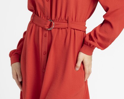 Foto 5 | Vestido Sahara Casual Manga Larga con Botones