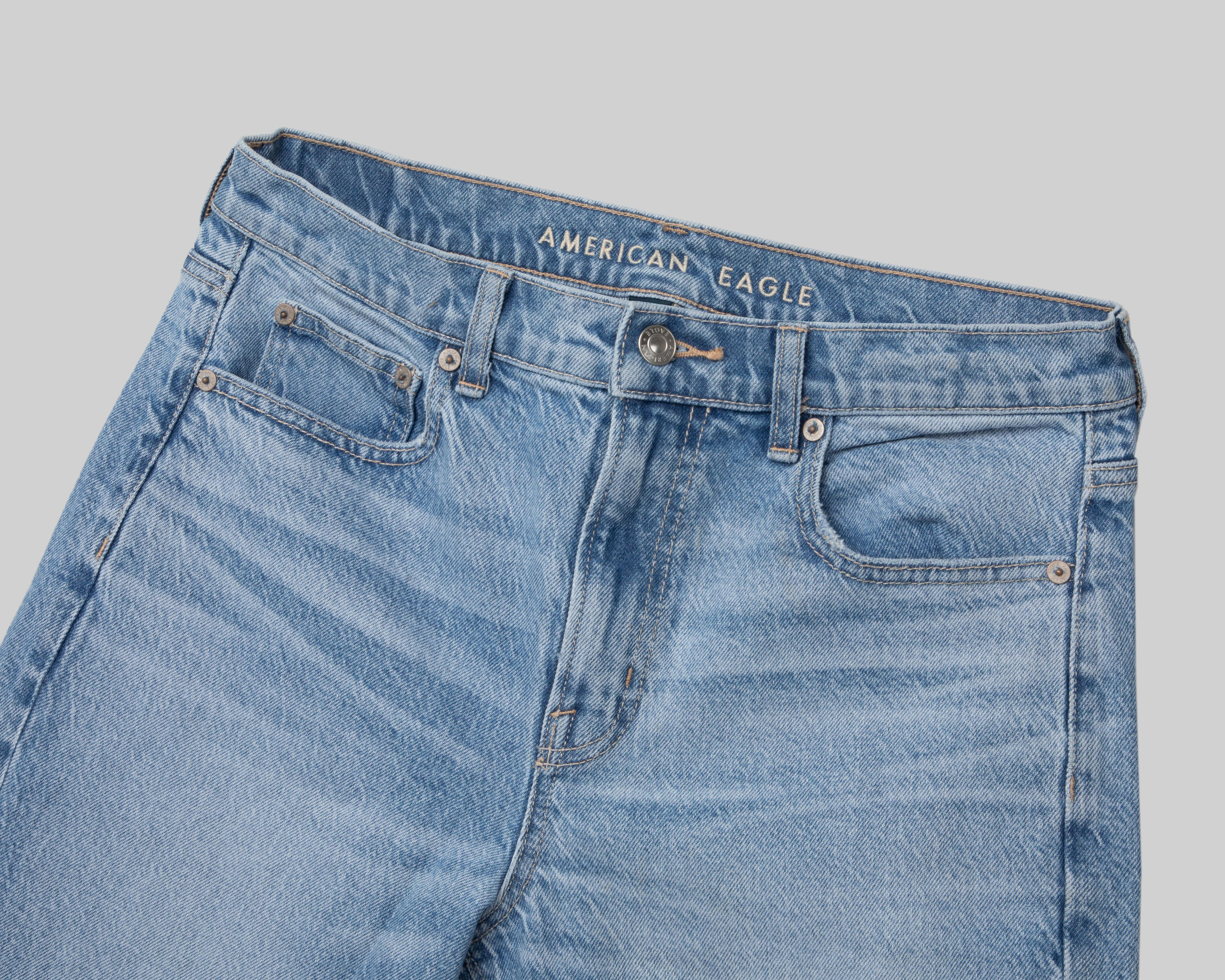 Foto 4 pulgar | Jeans American Eagle Super High-Rise Ankle Straigth