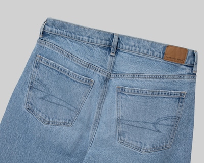 Foto 4 | Jeans Straigth American Eagle Super High-Rise Ankle para Mujer