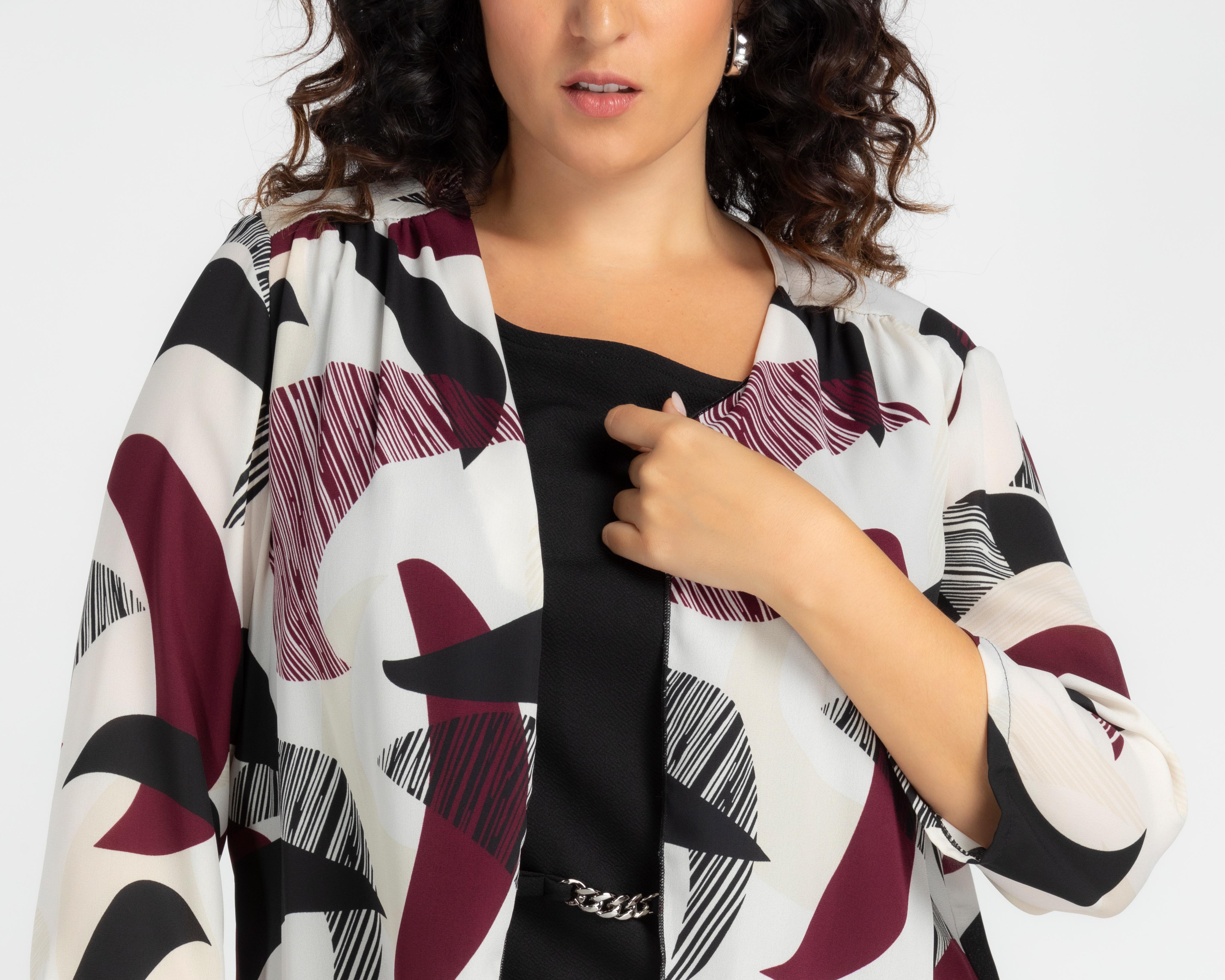 Foto 6 pulgar | Vestido Formal Lady Sun con Saco