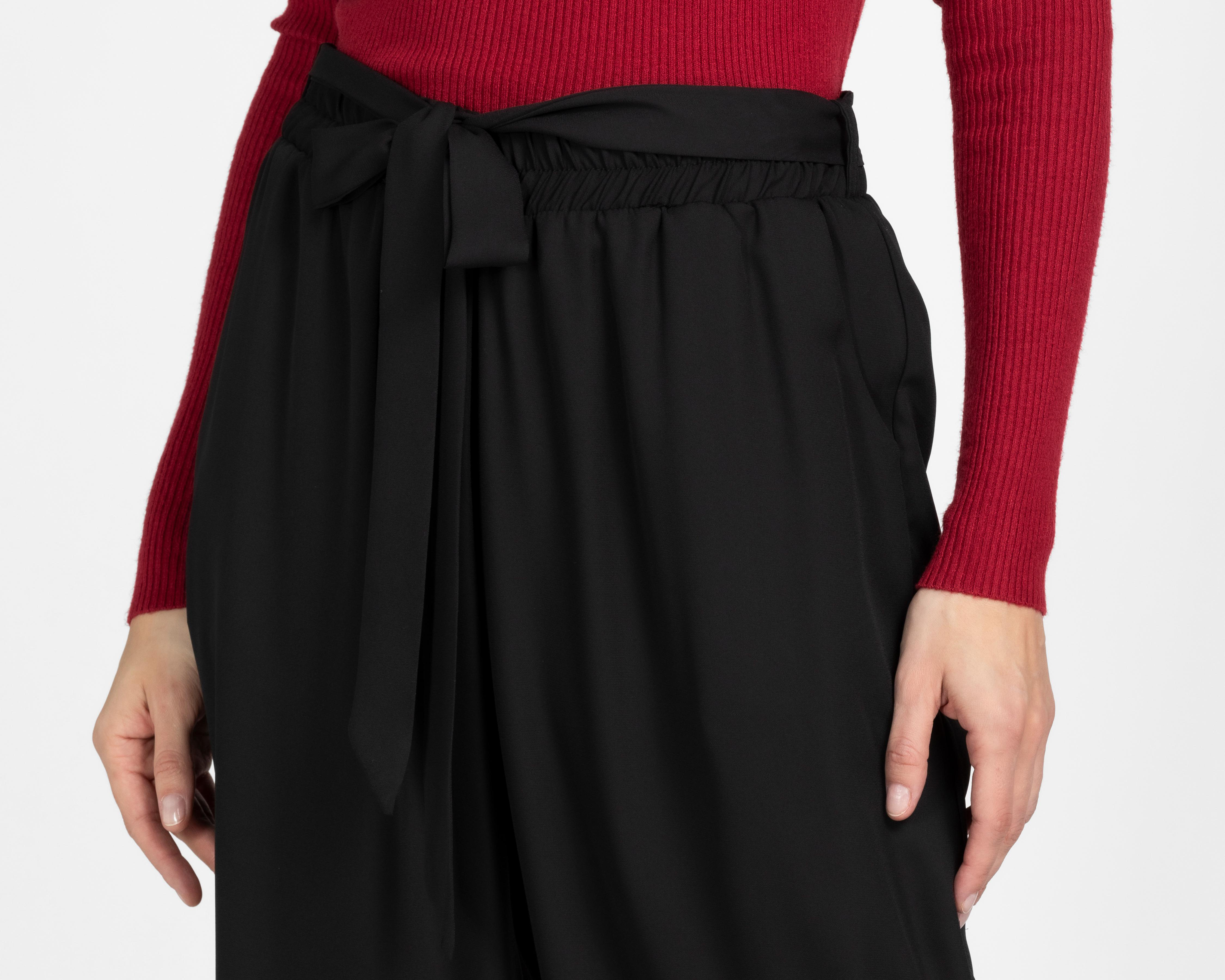 Foto 5 pulgar | Pantalón de Vestir Sahara Negro para Mujer