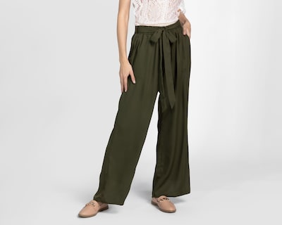 Foto 1 | Pantalón de Vestir Sahara Verde para Mujer