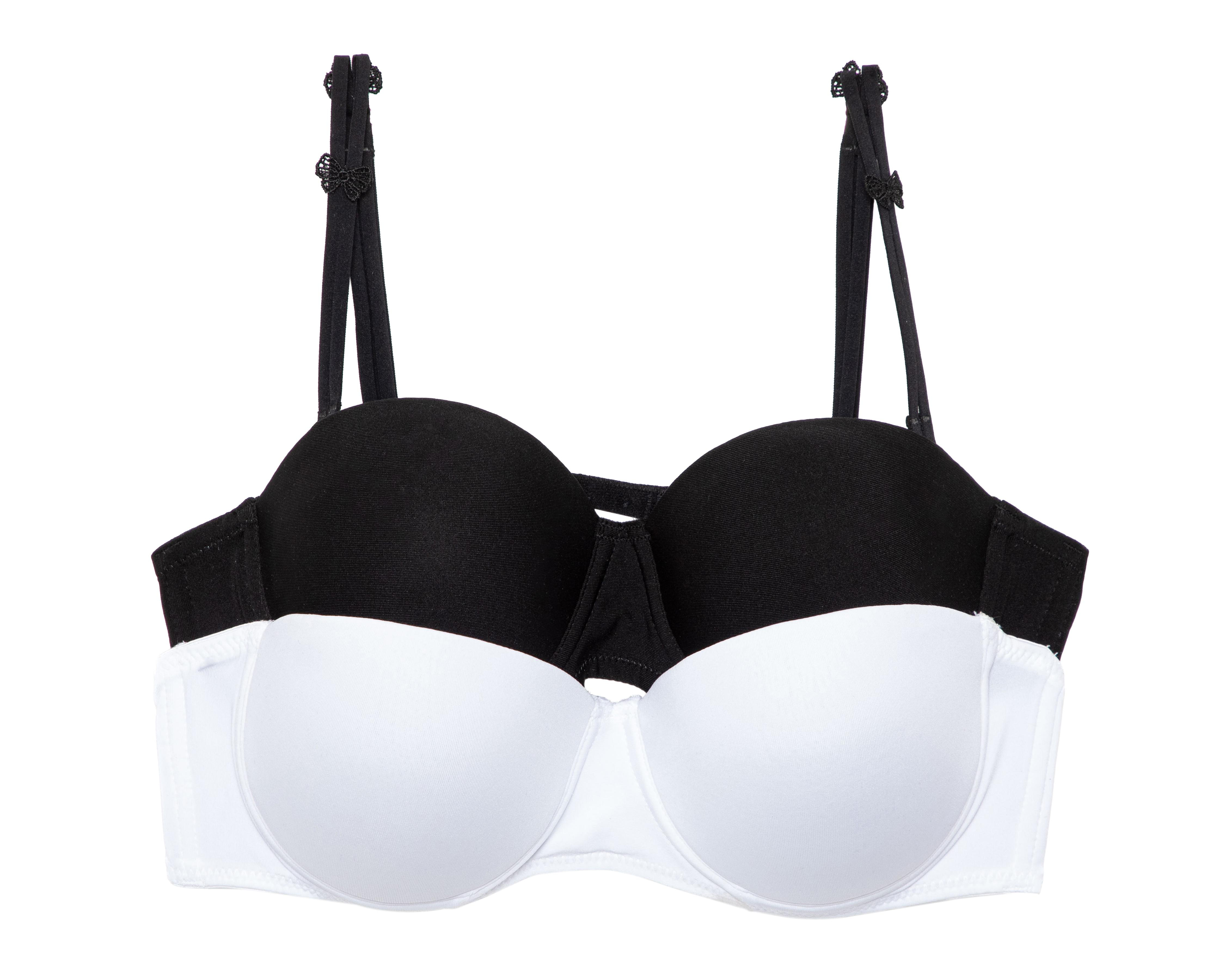 Foto 2 pulgar | Brasier Strapless Jennifer Lopez Media Copa 2 Piezas