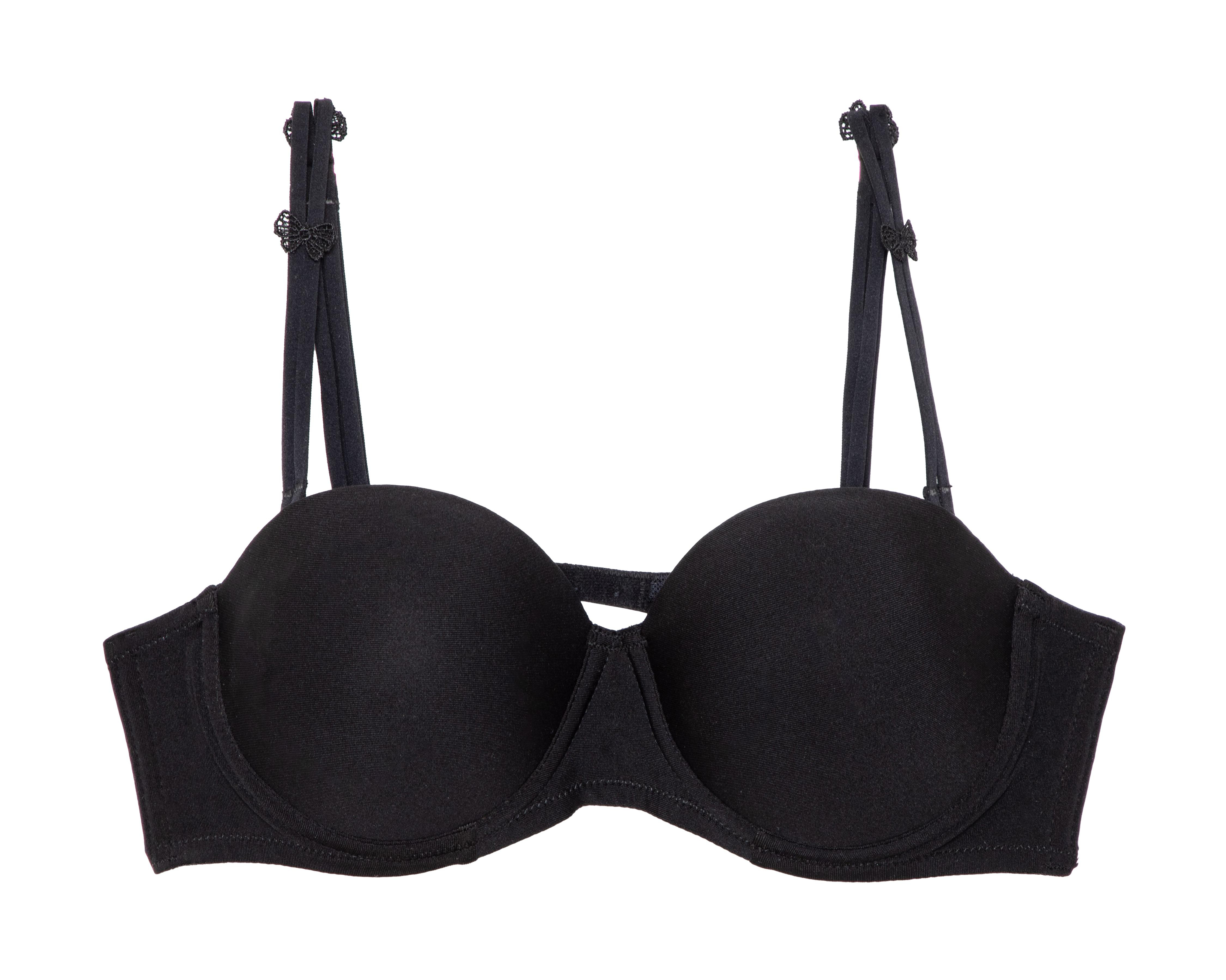 Foto 3 pulgar | Brasier Strapless Jennifer Lopez Media Copa 2 Piezas