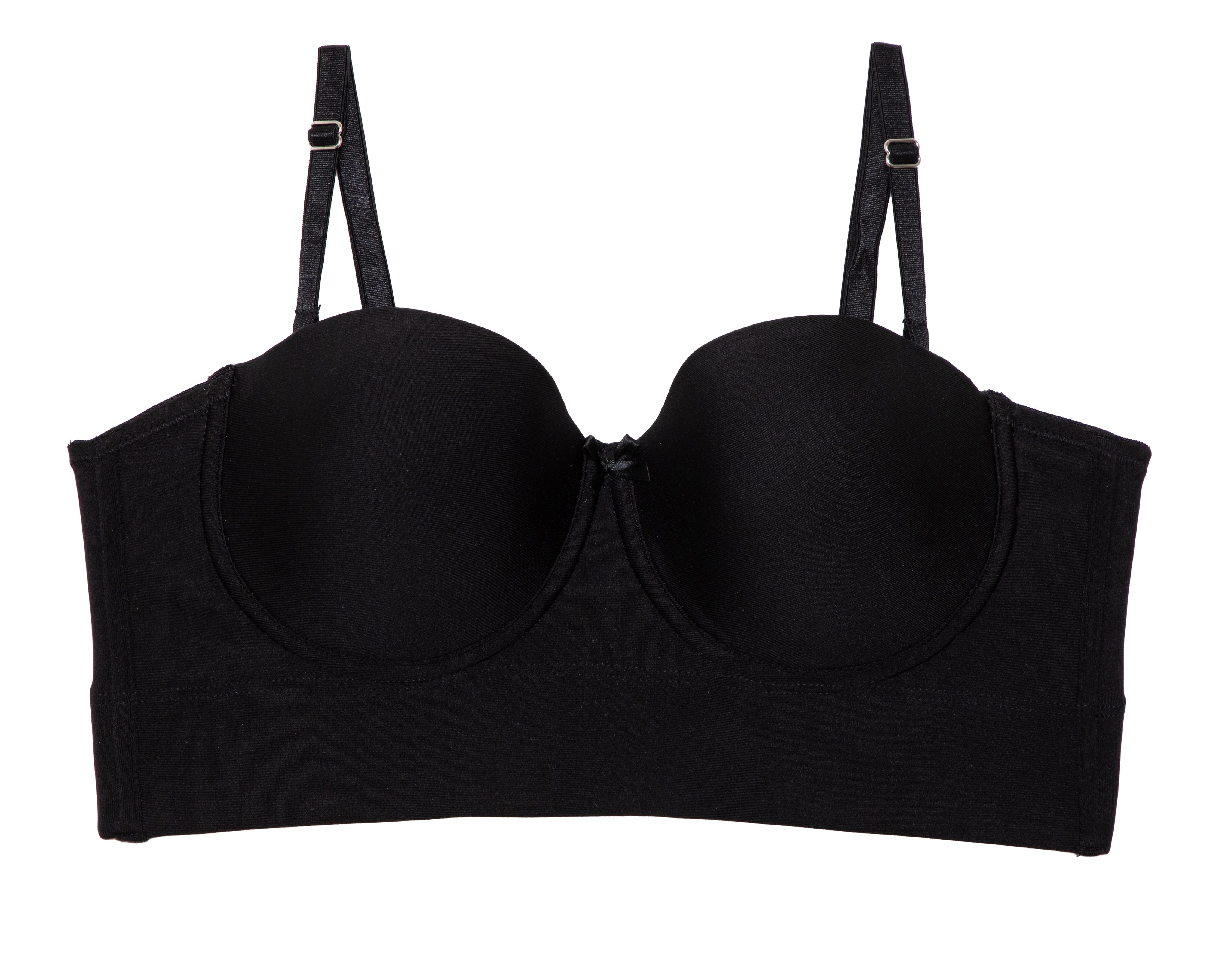 Foto 3 pulgar | Brasier Strapless Bras Jade Media Copa 2 Piezas