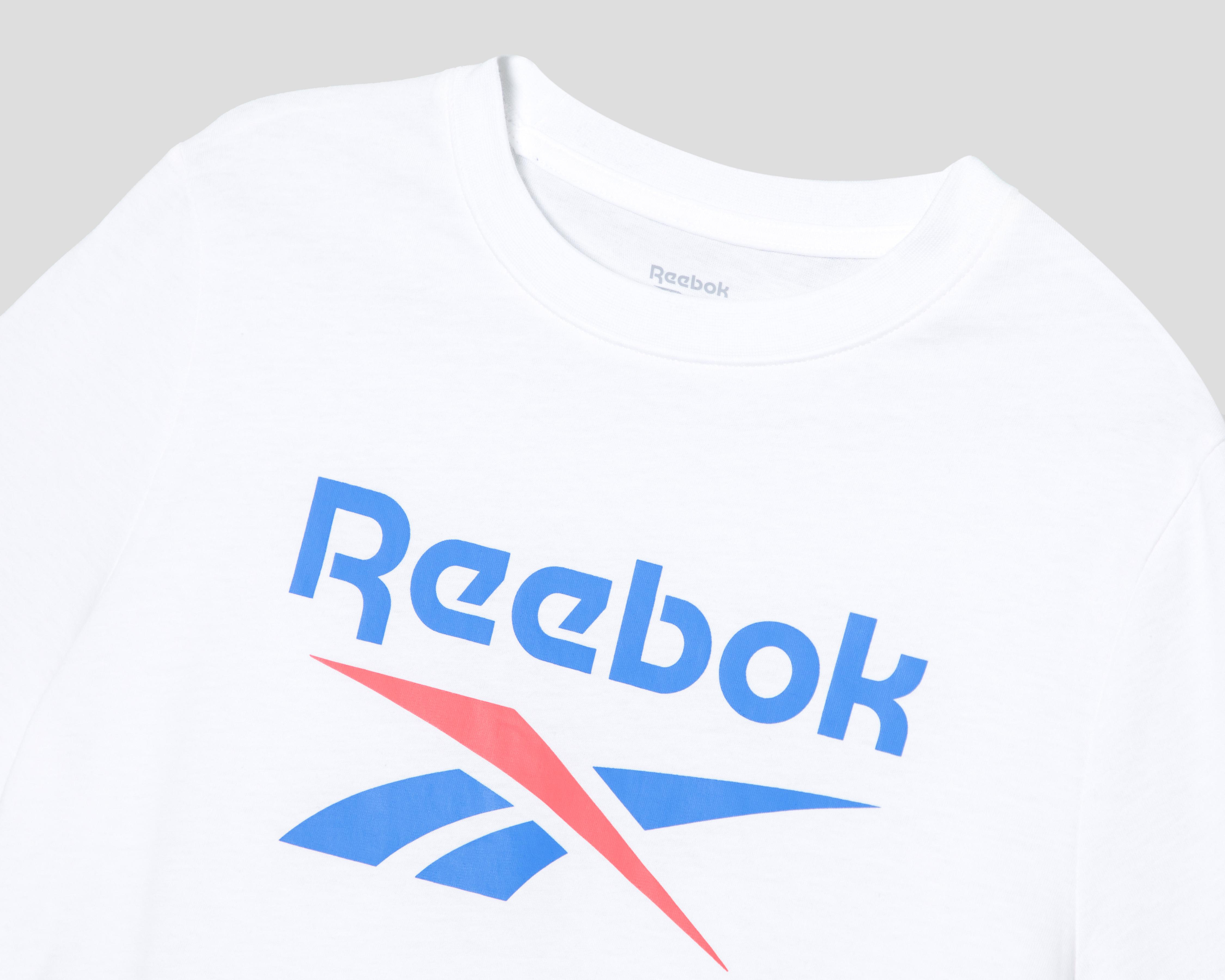 Foto 4 pulgar | Crop Top Reebok Negro para Mujer