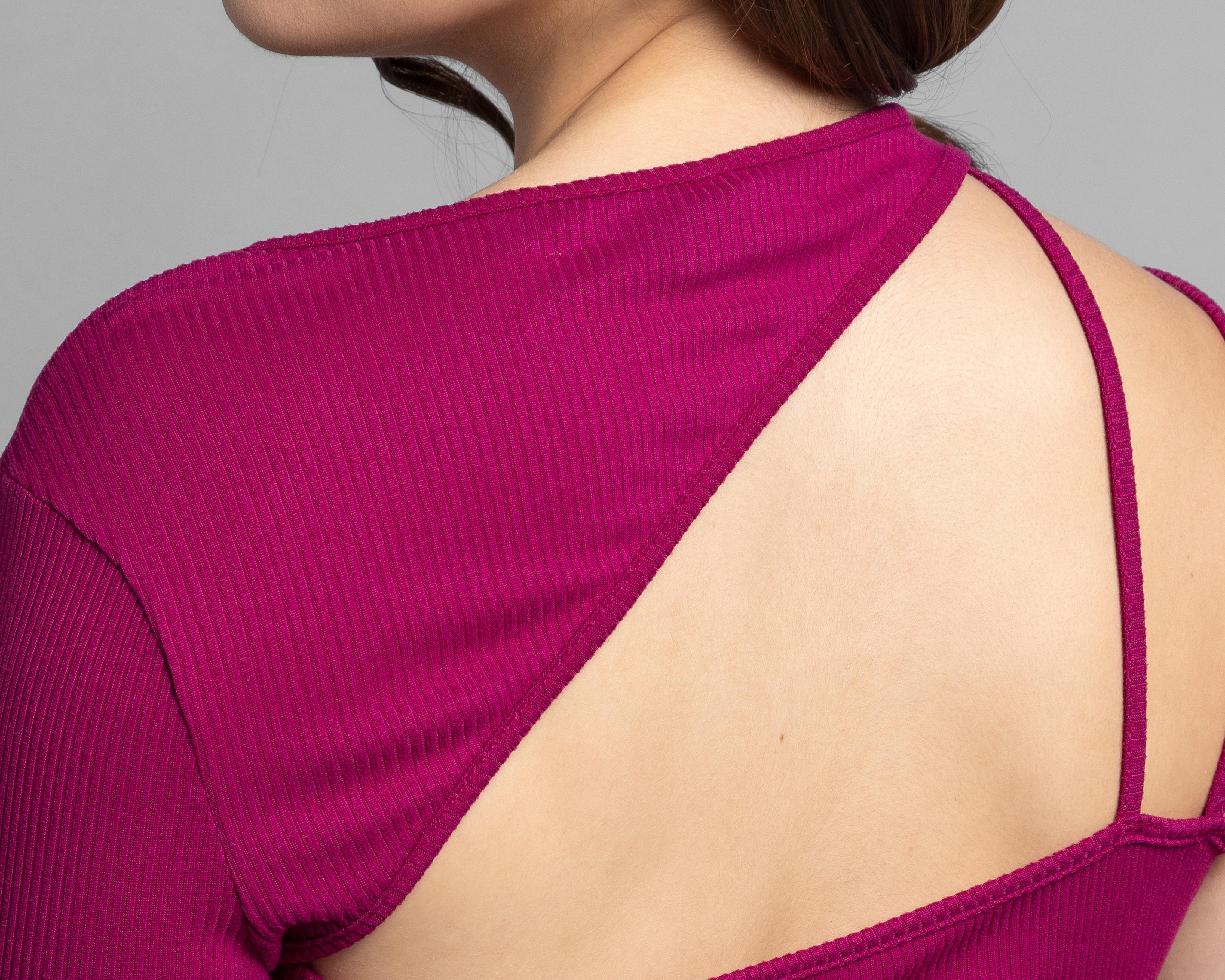Foto 5 | Blusa Thinner con Hombro Descubierto