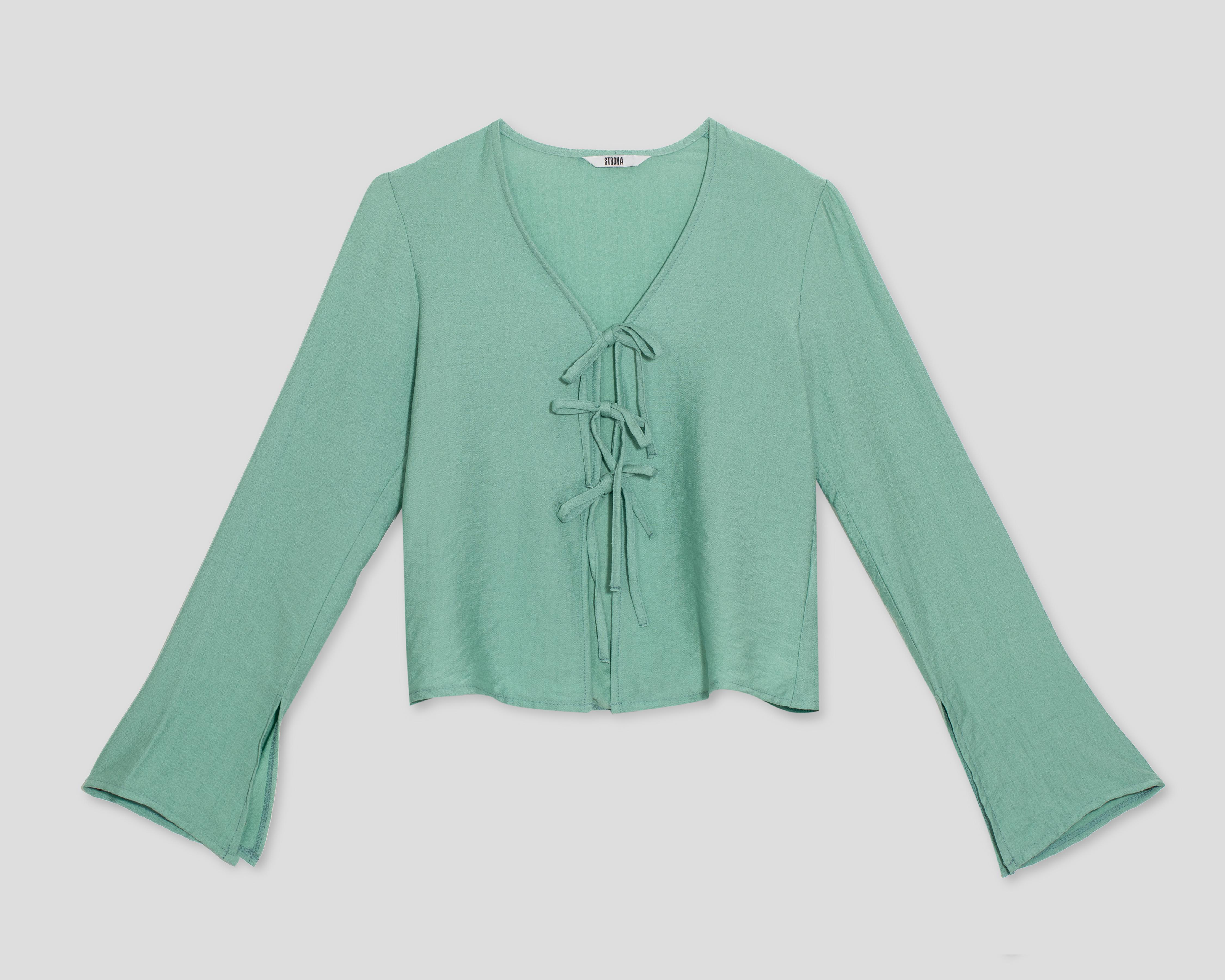 Foto 1 | Blusa Manga Larga Strona para Mujer