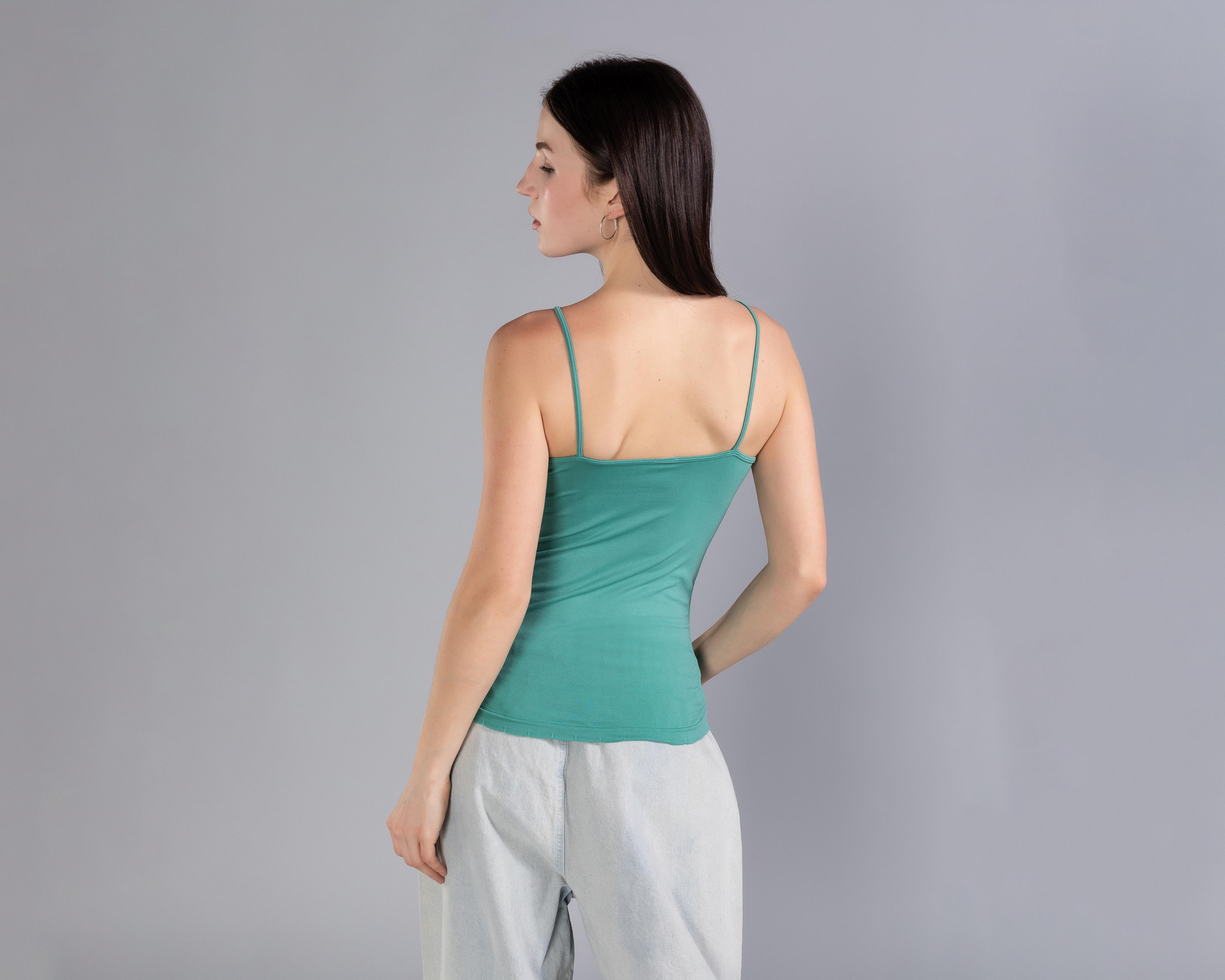 Foto 4 pulgar | Blusa Strona sin Manga para Mujer