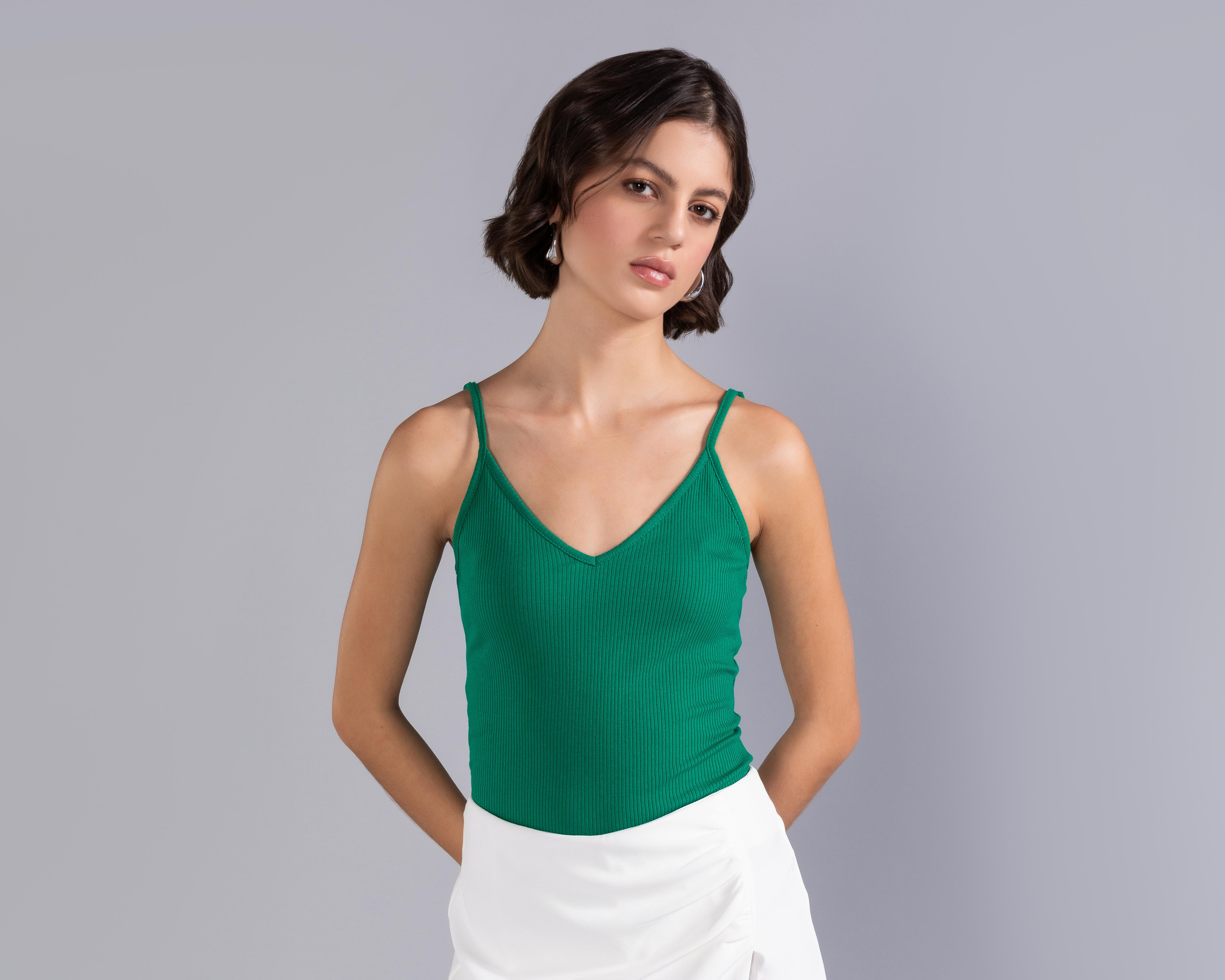 Foto 3 pulgar | Pantiblusa Strona sin Manga para Mujer