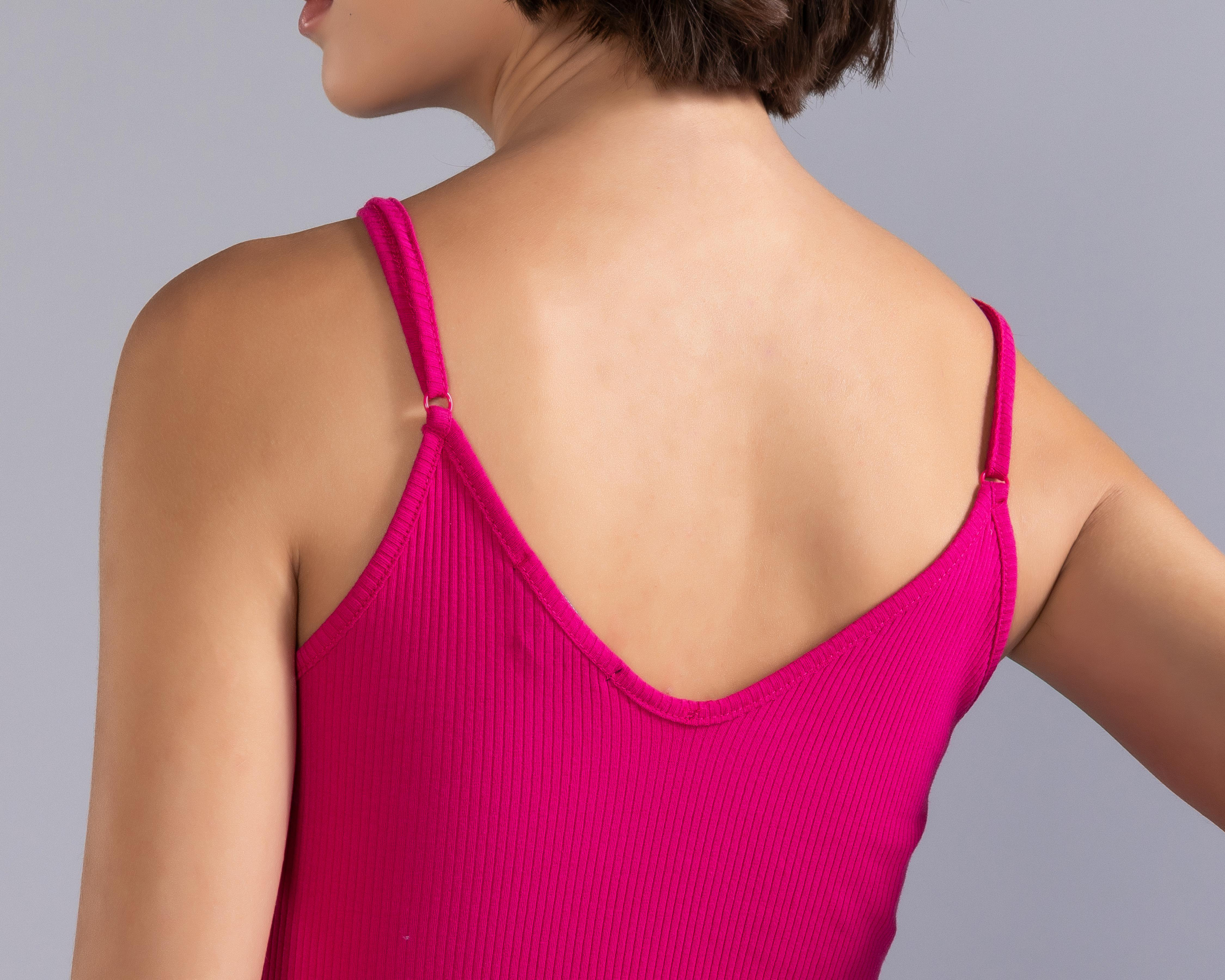 Foto 6 pulgar | Pantiblusa Strona sin Manga para Mujer