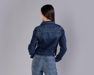 Foto 3 | Chamarra de Mezclilla con Botones Strona para Mujer