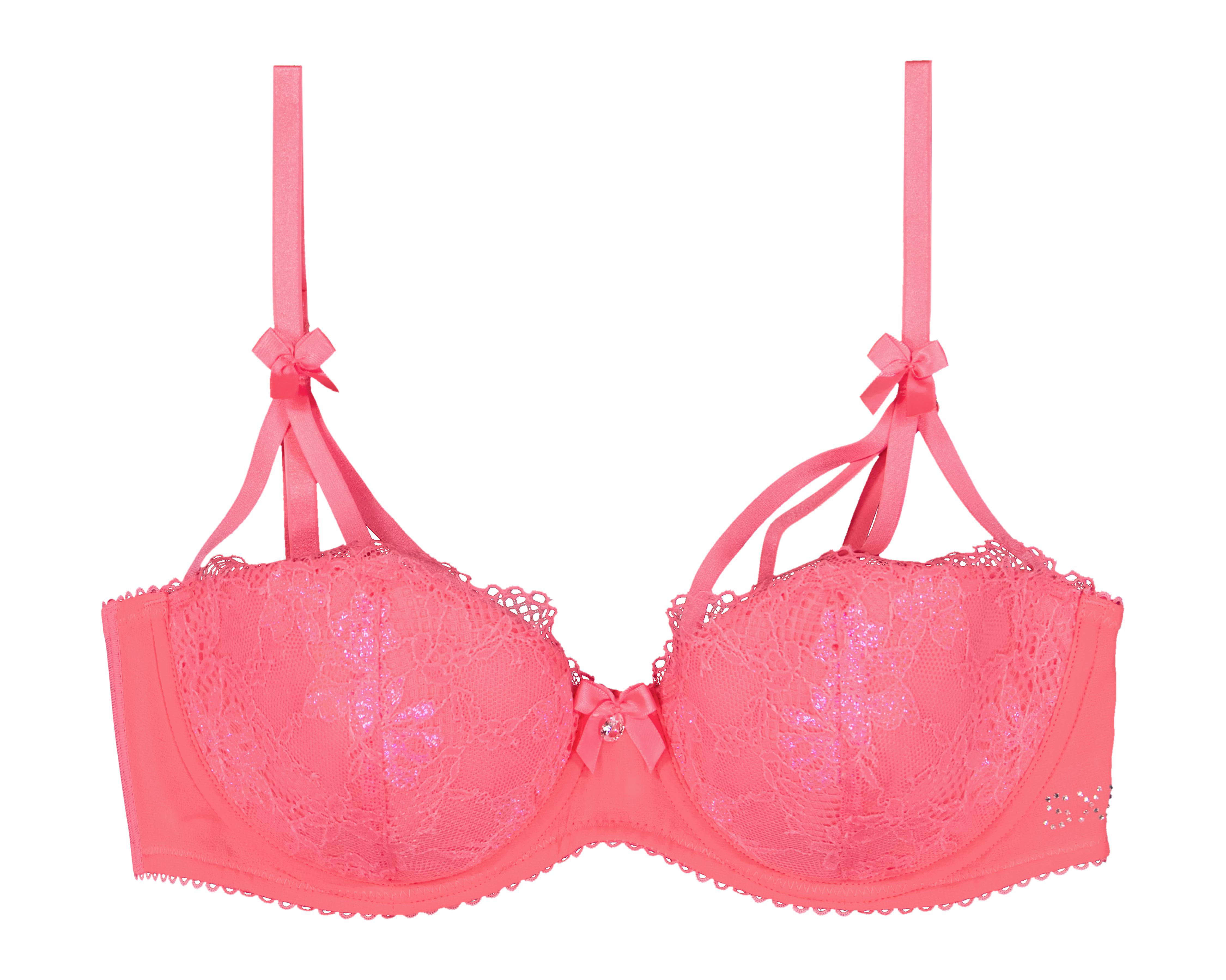 Foto 1 | Brasier Media Copa con Encaje Savage x Fenty