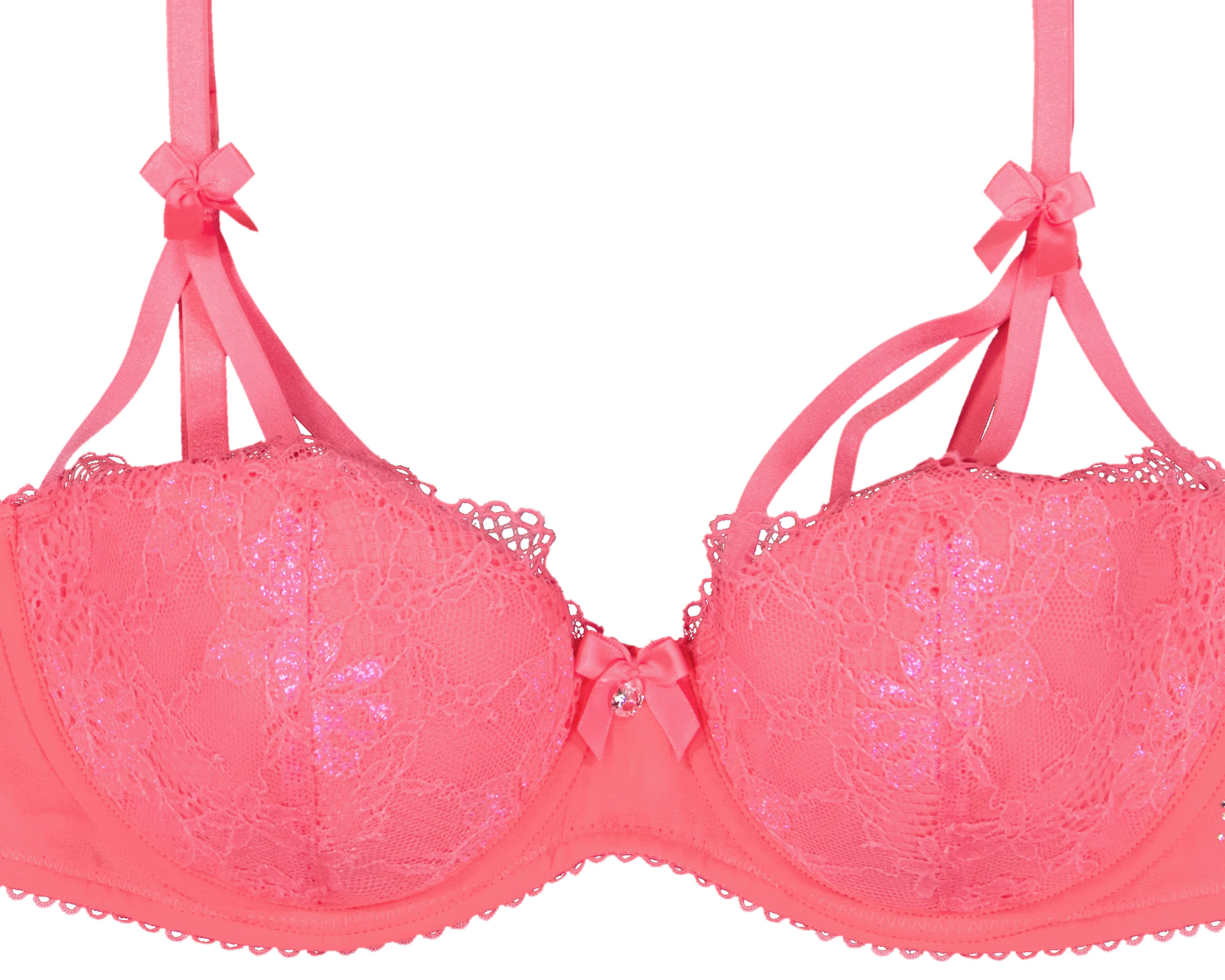 Foto 3 | Brasier Media Copa con Encaje Savage x Fenty