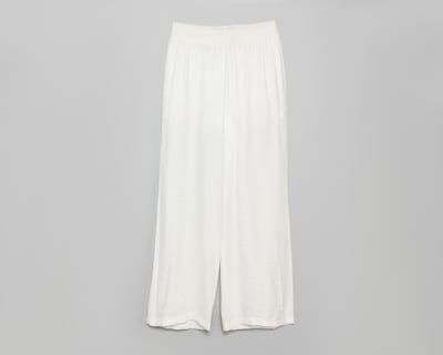 Foto 1 | Pantalón Ancho Strona Blanco para Mujer