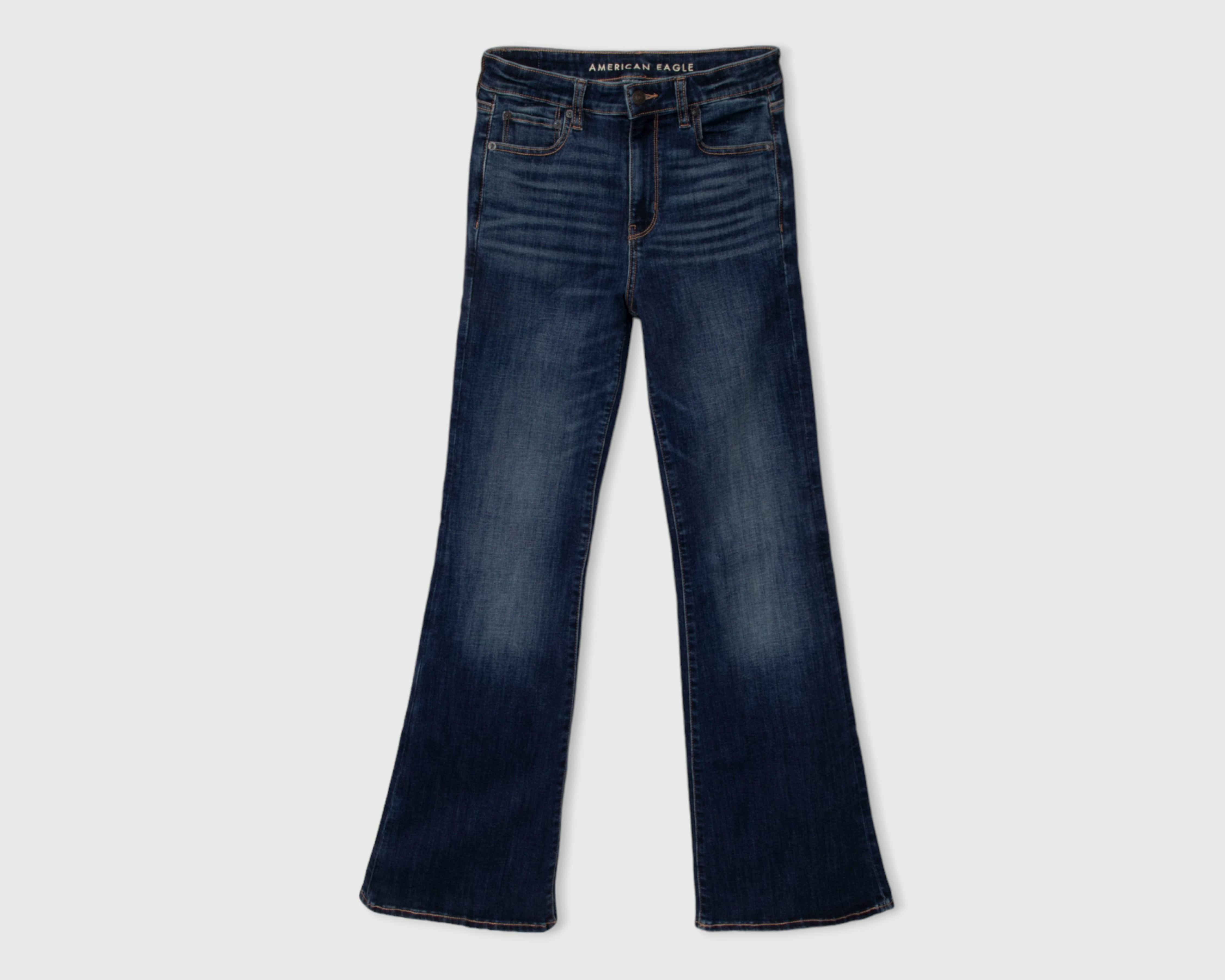 Foto 2 pulgar | Jeans American Eagle Super High-Rise Flare