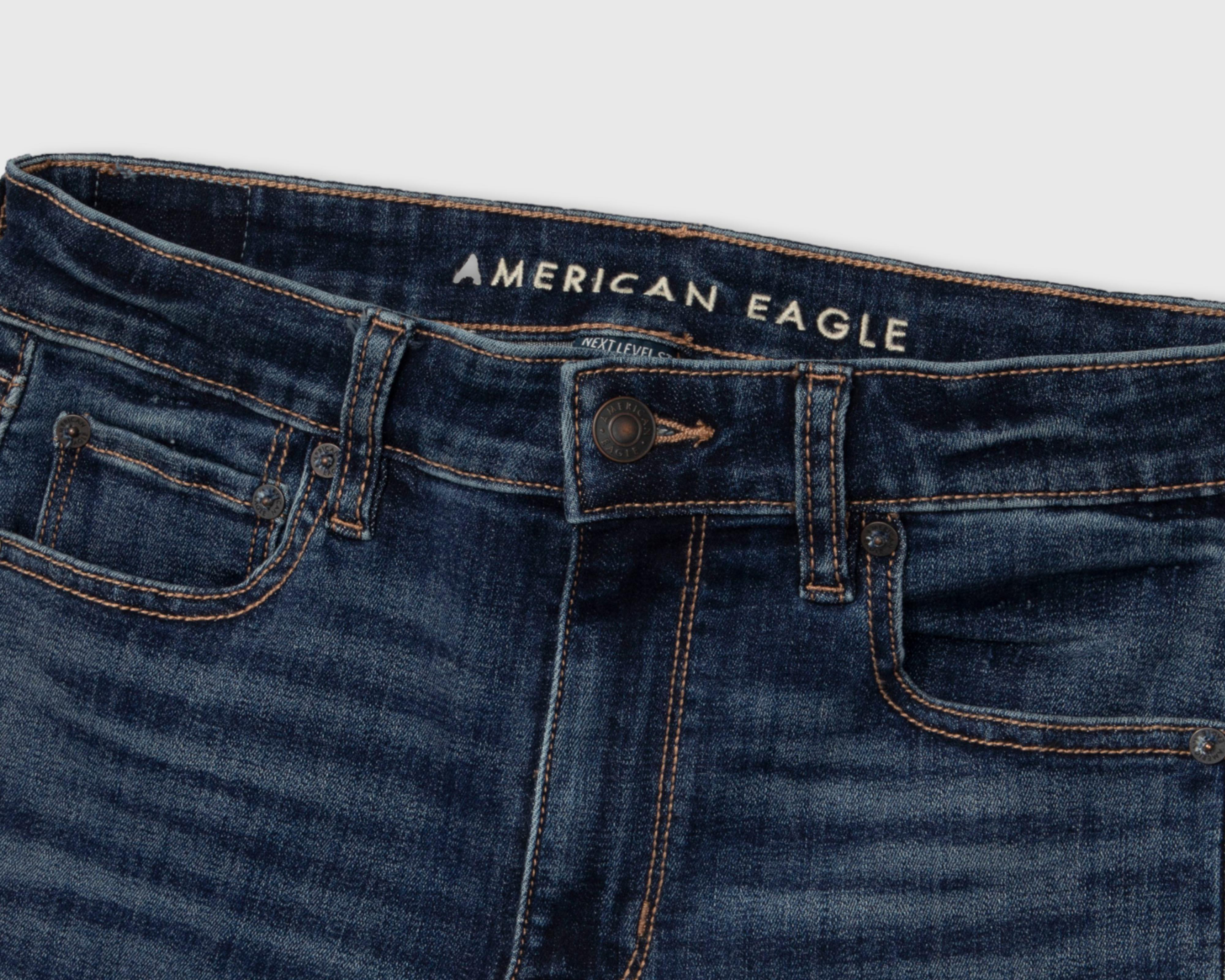 Foto 4 pulgar | Jeans American Eagle Super High-Rise Flare