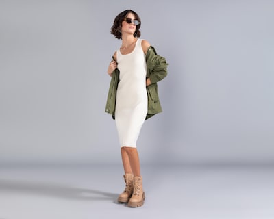 Foto 1 | Vestido Casual Strona Cuello Redondo sin Mangas Juvenil