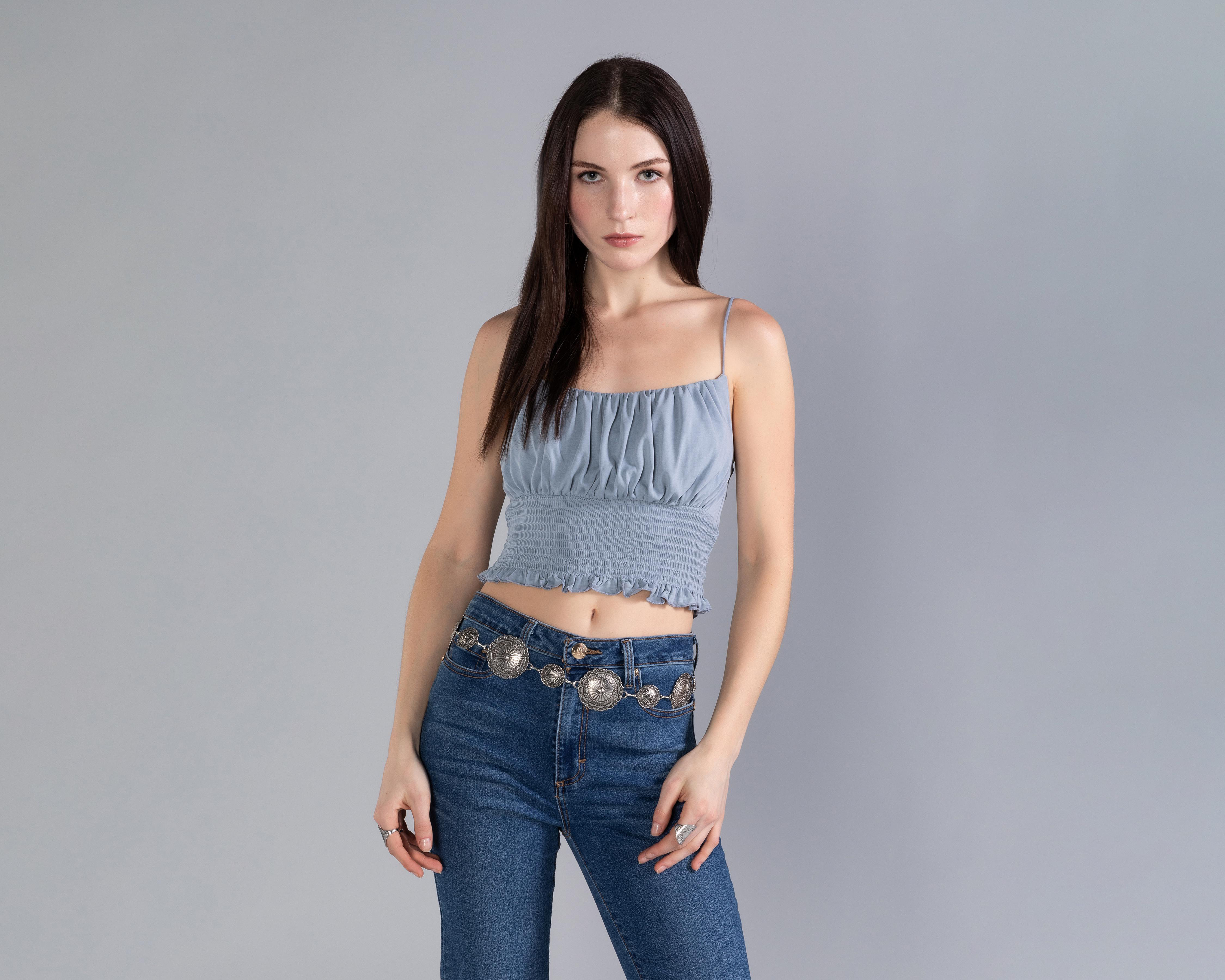 Foto 3 pulgar | Playera Strona sin Mangas para Mujer