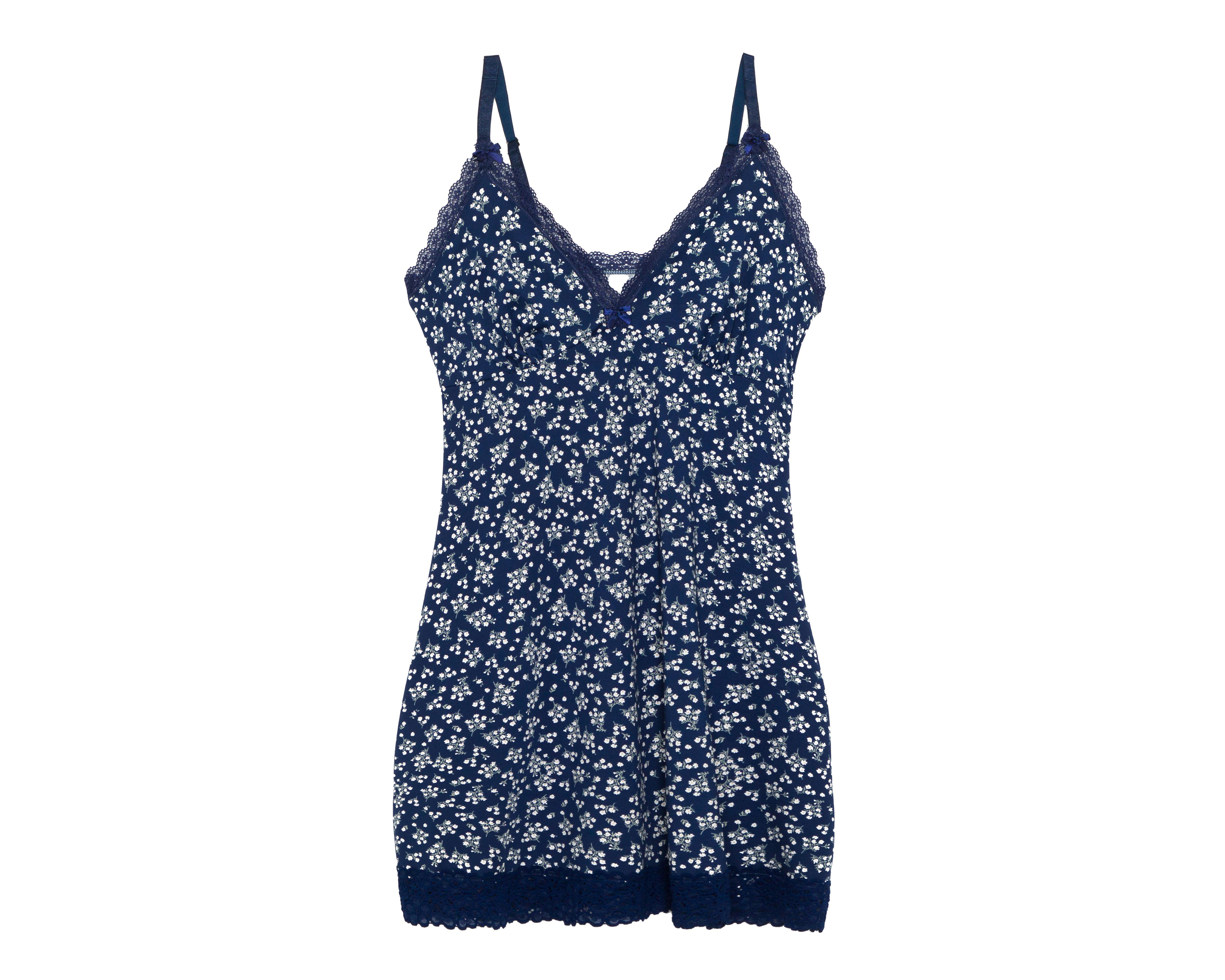 Foto 2 pulgar | Camisón Frescura con Encaje para Mujer