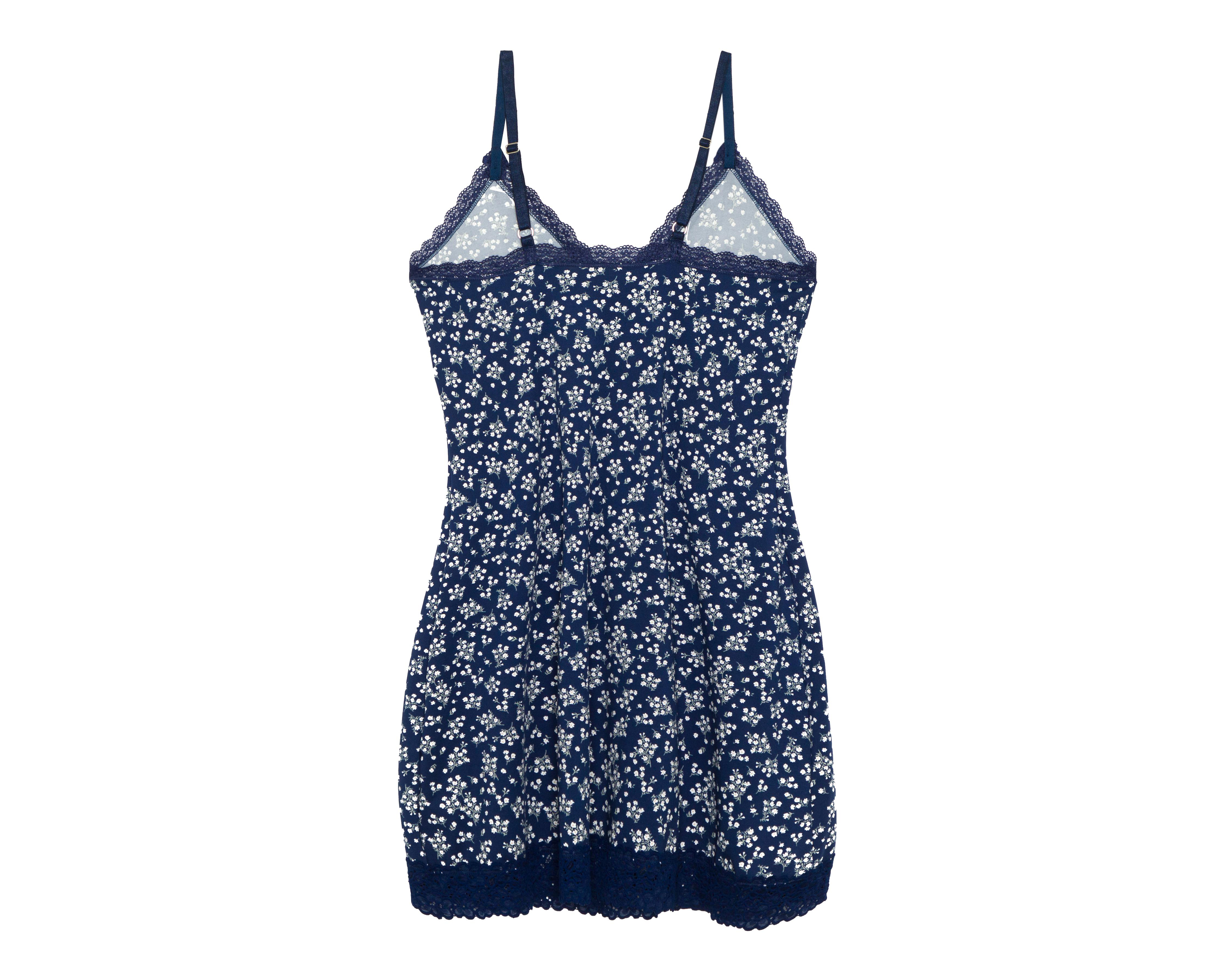 Foto 3 pulgar | Camisón Frescura con Encaje para Mujer