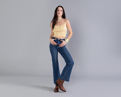 Foto 1 | Playera Strona sin Mangas para Mujer