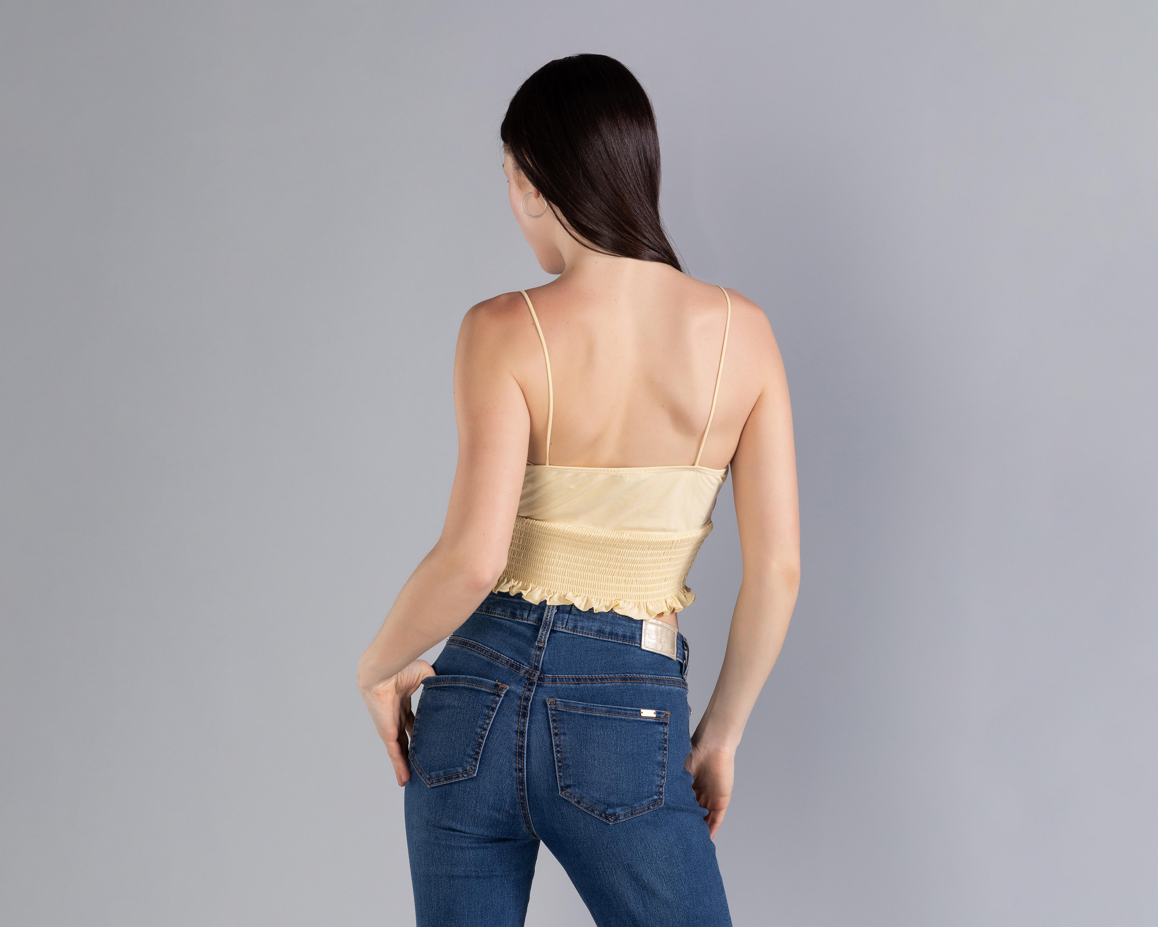Foto 4 pulgar | Playera Strona sin Mangas para Mujer