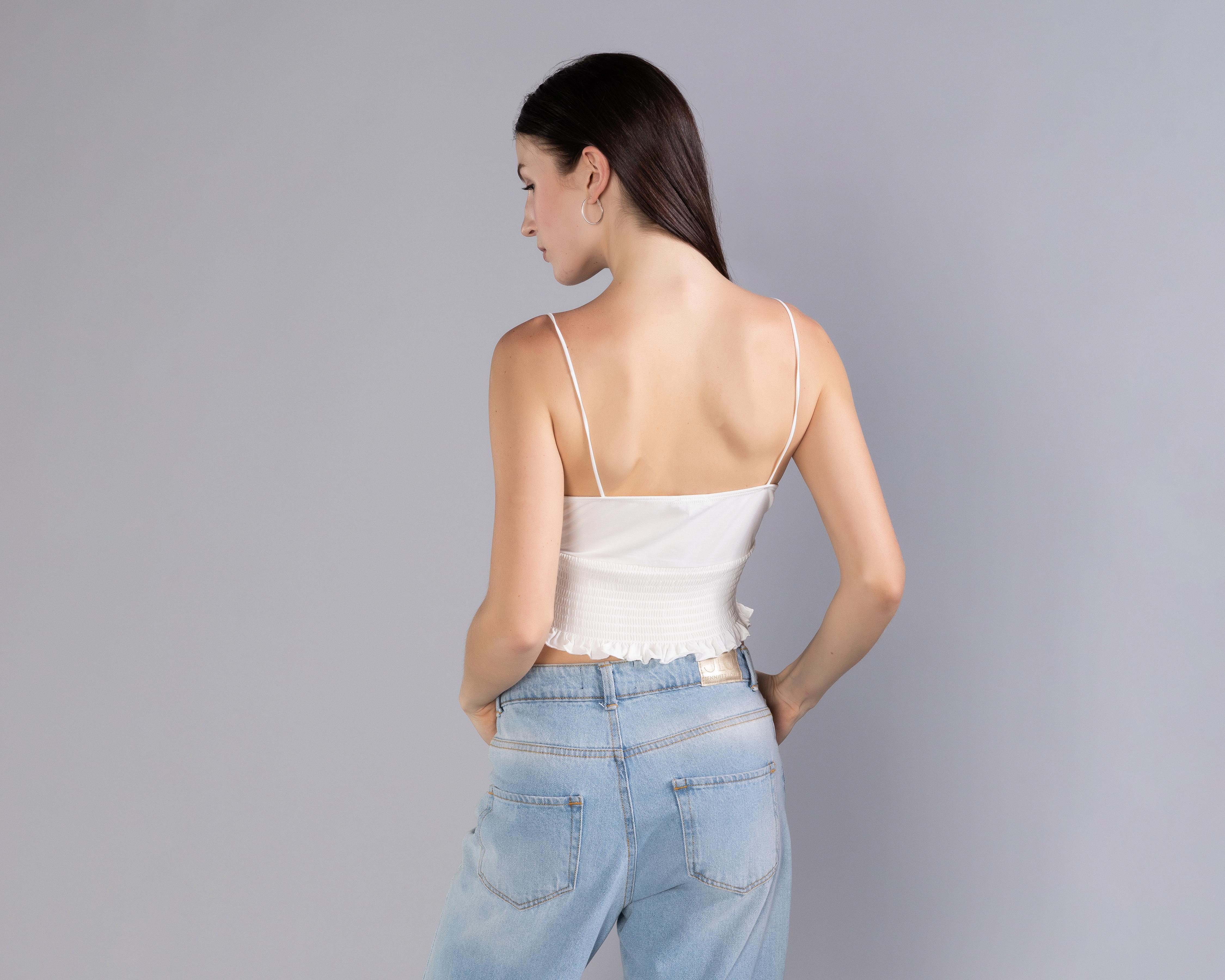 Foto 4 pulgar | Playera Strona sin Mangas para Mujer