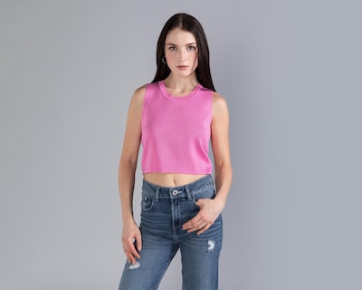 Foto 2 | Playera Strona sin Mangas para Mujer