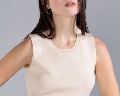 Foto 4 | Playera Strona sin Mangas para Mujer