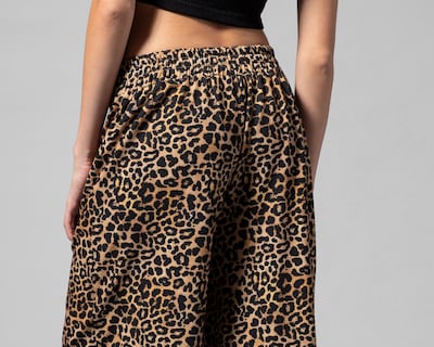Foto 5 | Pantalón Ancho Thinner Animal Print para Mujer