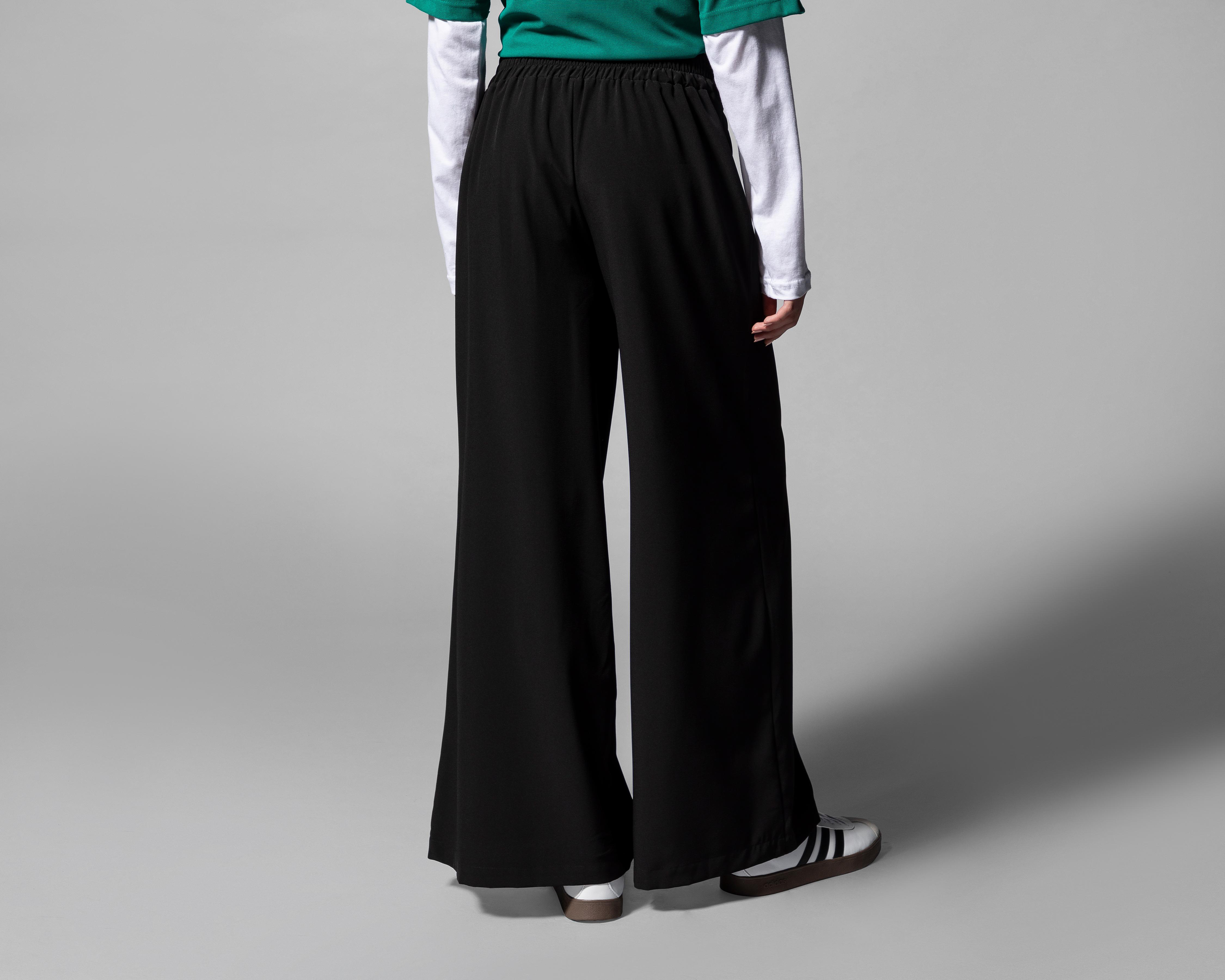Foto 4 pulgar | Pantalón Ancho Thinner Negro para Mujer