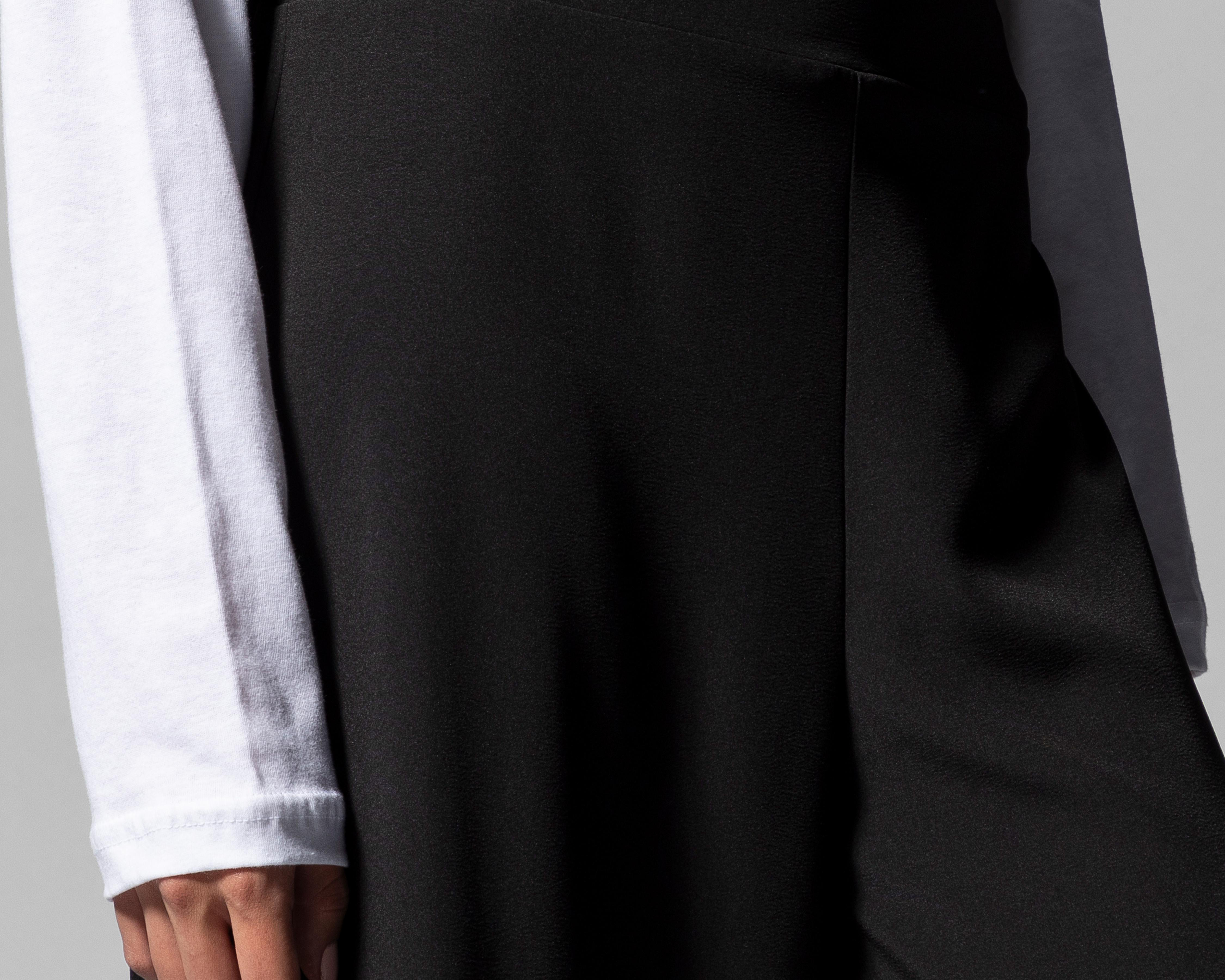 Foto 5 pulgar | Pantalón Ancho Thinner Negro para Mujer