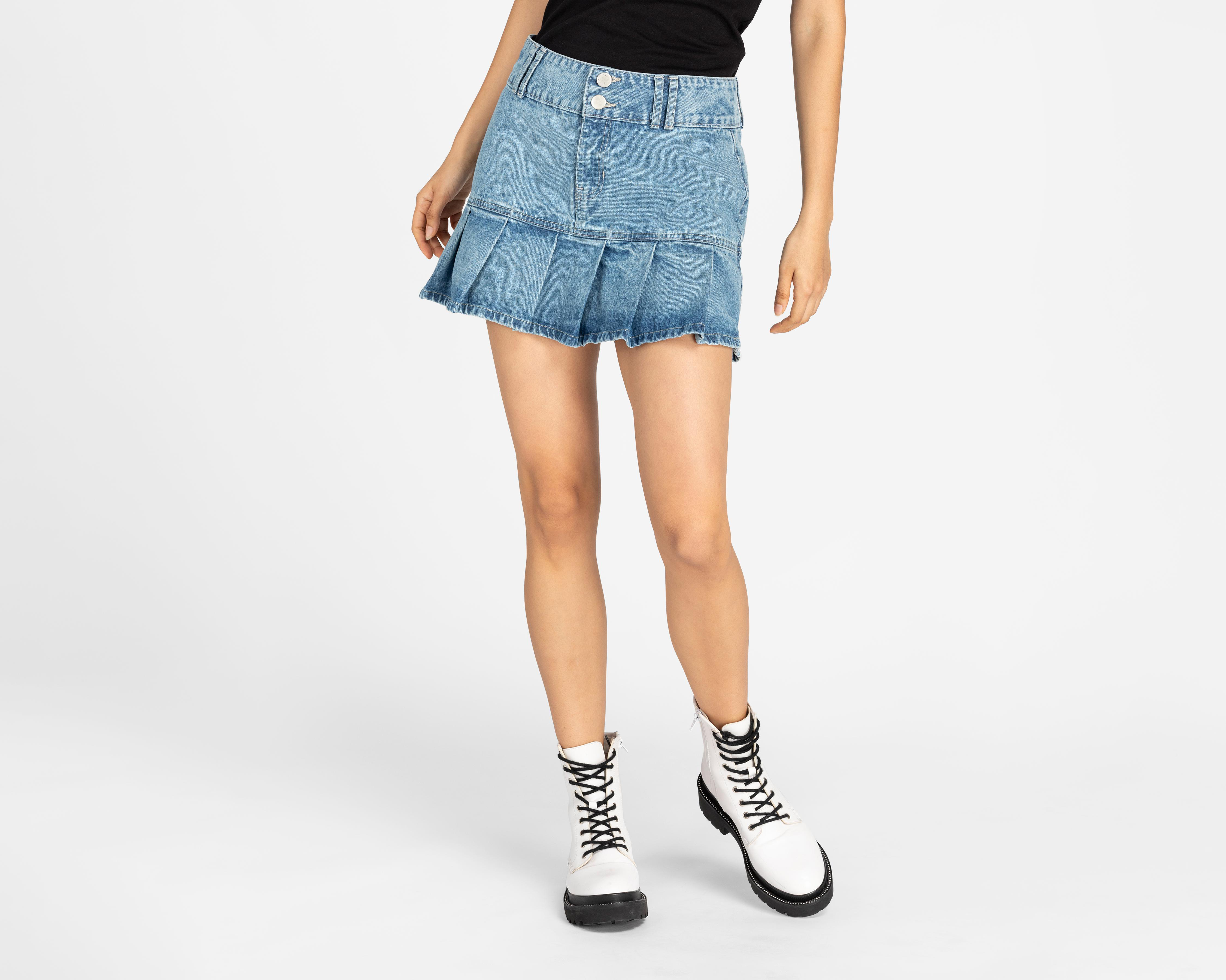Foto 1 | Falda Mini 18 Forever con Patoles