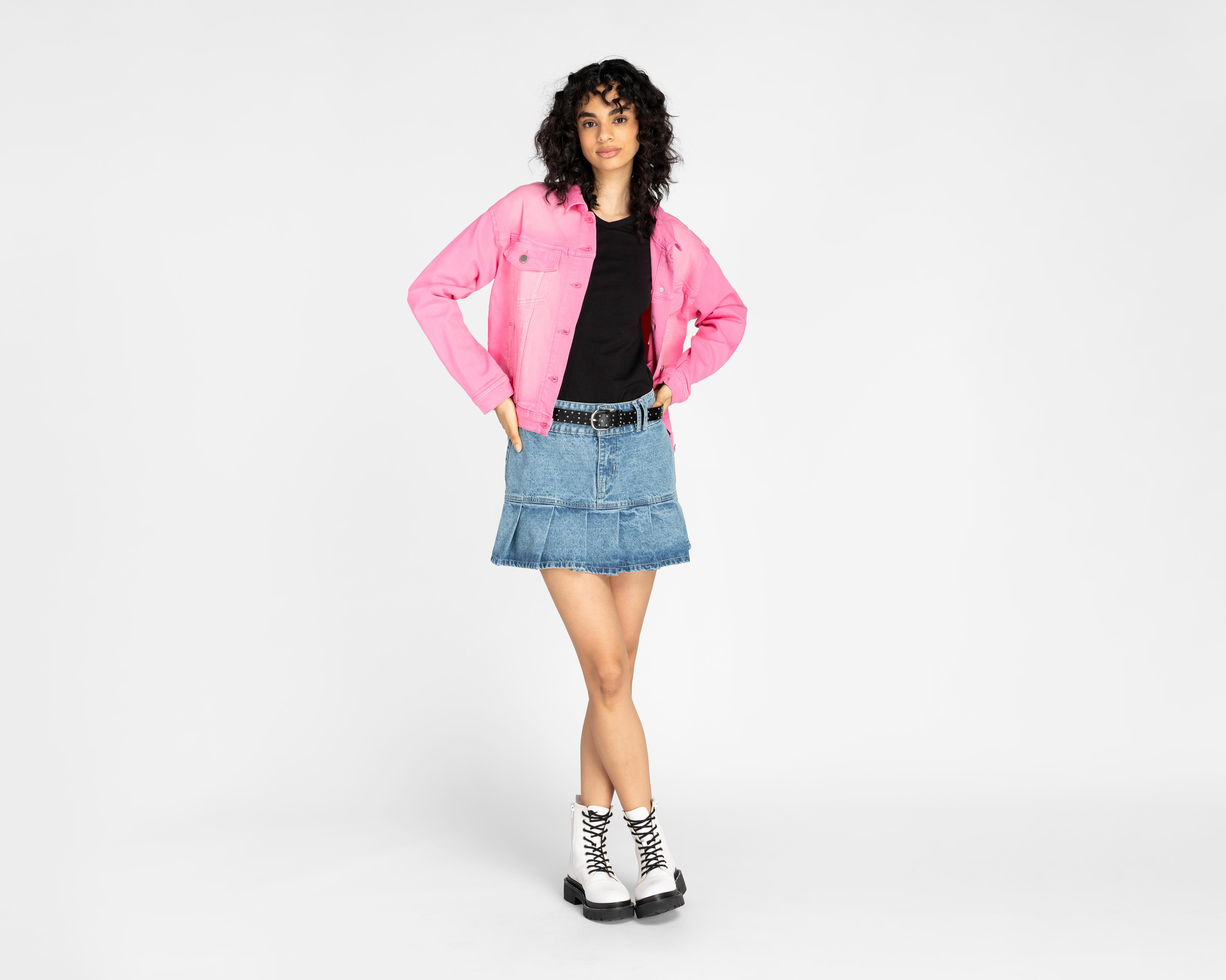 Foto 2 | Falda Mini 18 Forever con Patoles