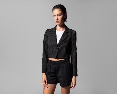 Foto 2 | Blazer a Rayas Thinner para Mujer