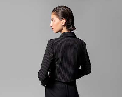 Foto 3 | Blazer a Rayas Thinner para Mujer