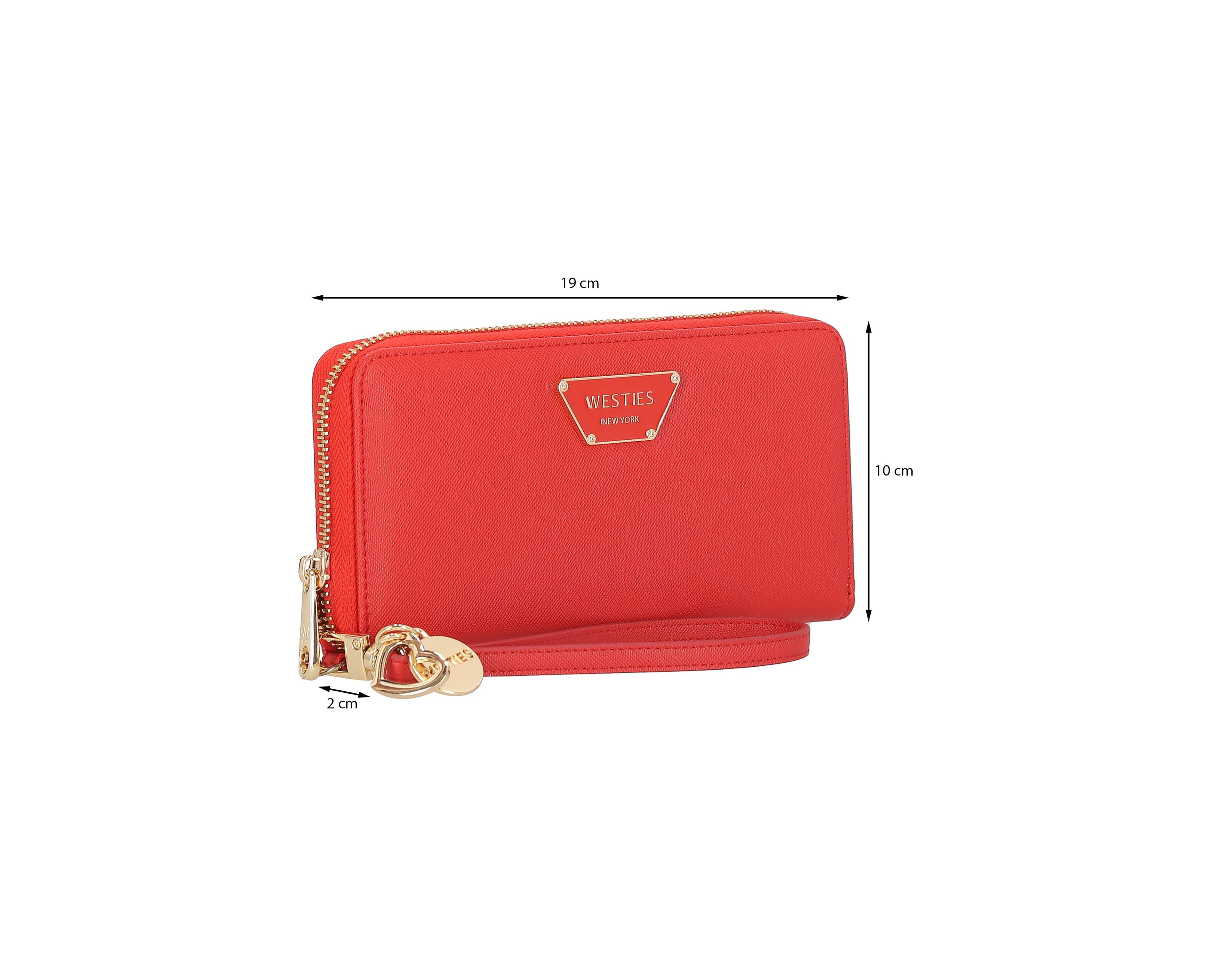Foto 6 pulgar | Cartera para Mujer Westies Roja