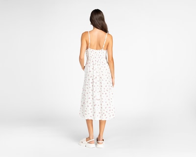 Foto 3 | Vestido Casual 18 Forever Escote V Floral Midi para Mujer