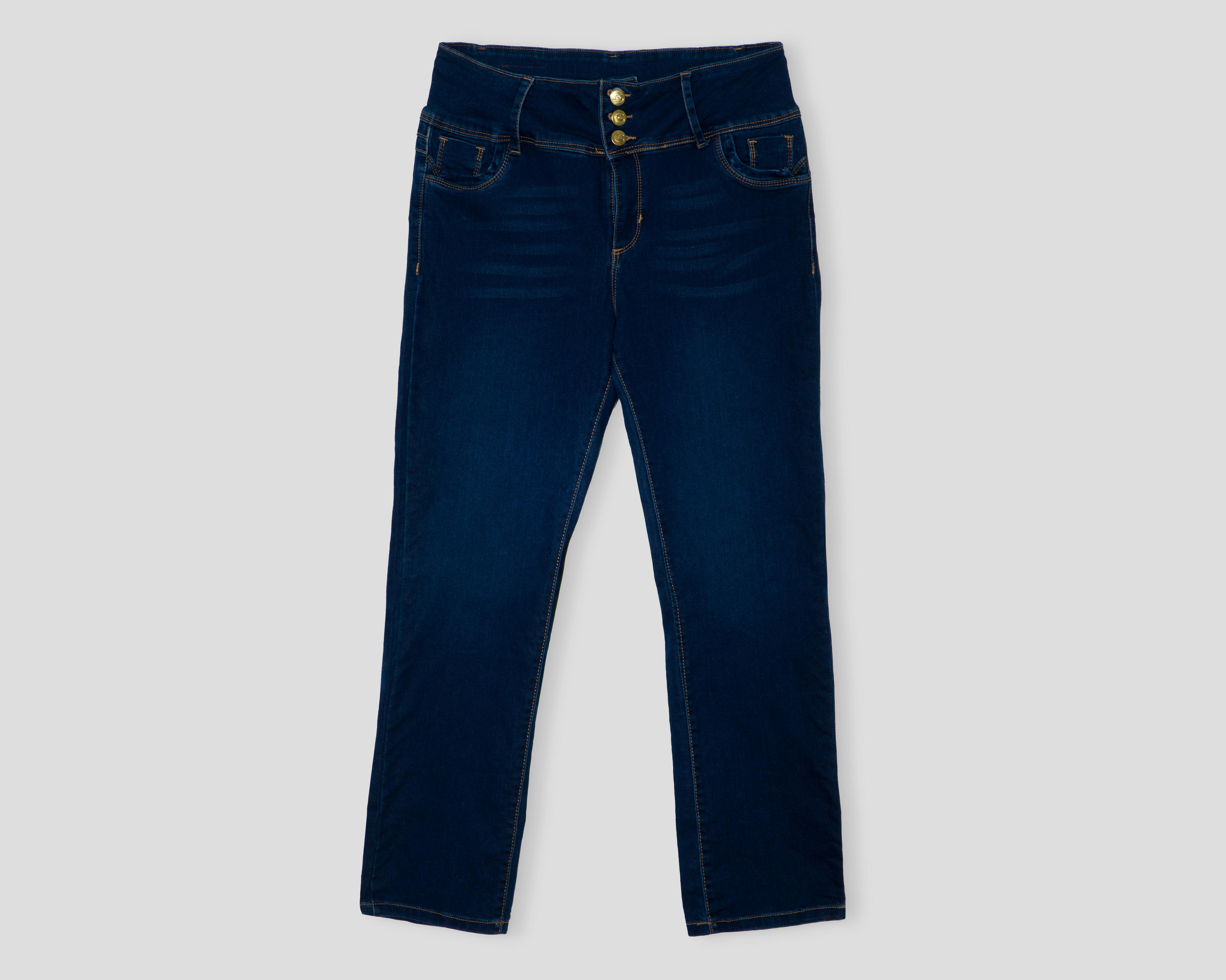 Foto 2 pulgar | Jeans Recto Sahara para Mujer