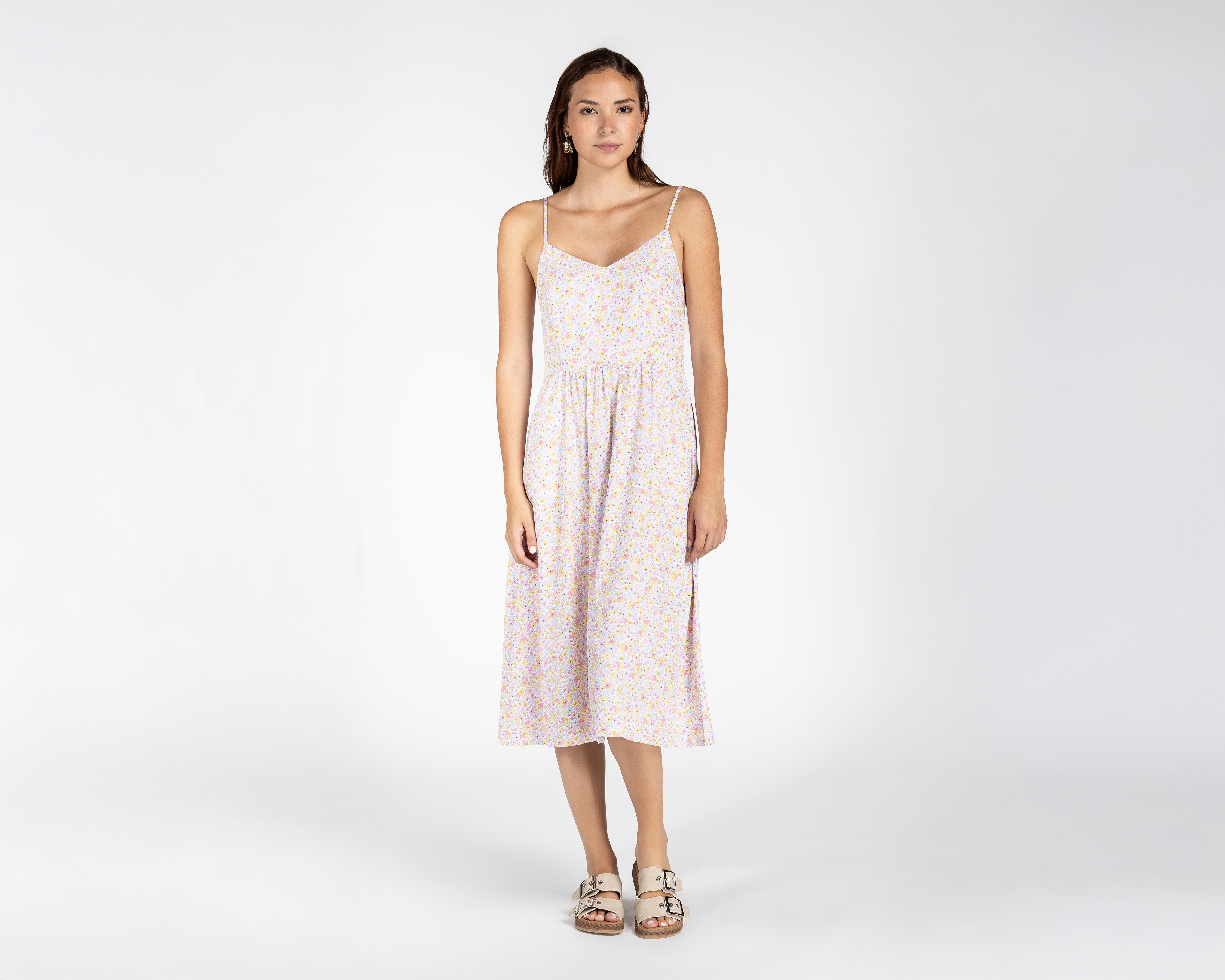 Vestido Casual 18 Forever Estampado Floral con Tirantes Juvenil