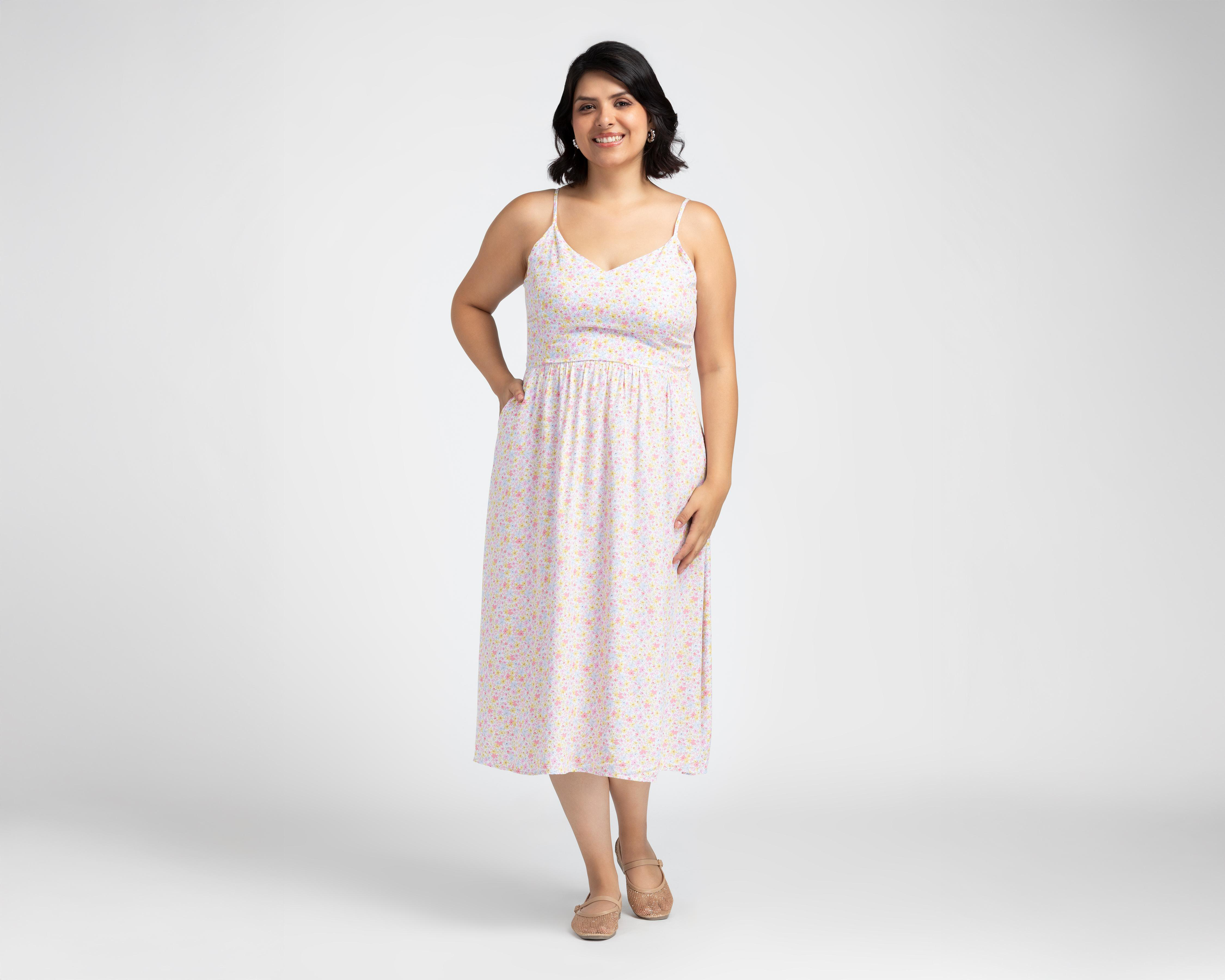 Foto 4 | Vestido Casual 18 Forever Estampado Floral con Tirantes Juvenil