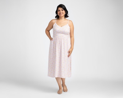 Foto 4 | Vestido Casual 18 Forever Estampado Floral con Tirantes Juvenil