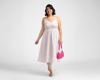 Foto 5 | Vestido Casual 18 Forever Estampado Floral con Tirantes Juvenil